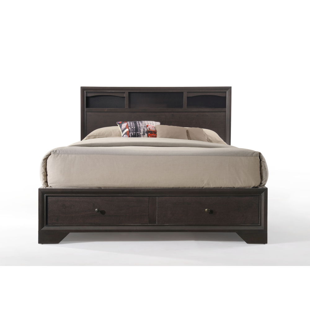 Madison II - Queen Bed - Espresso, dark brown, view 7