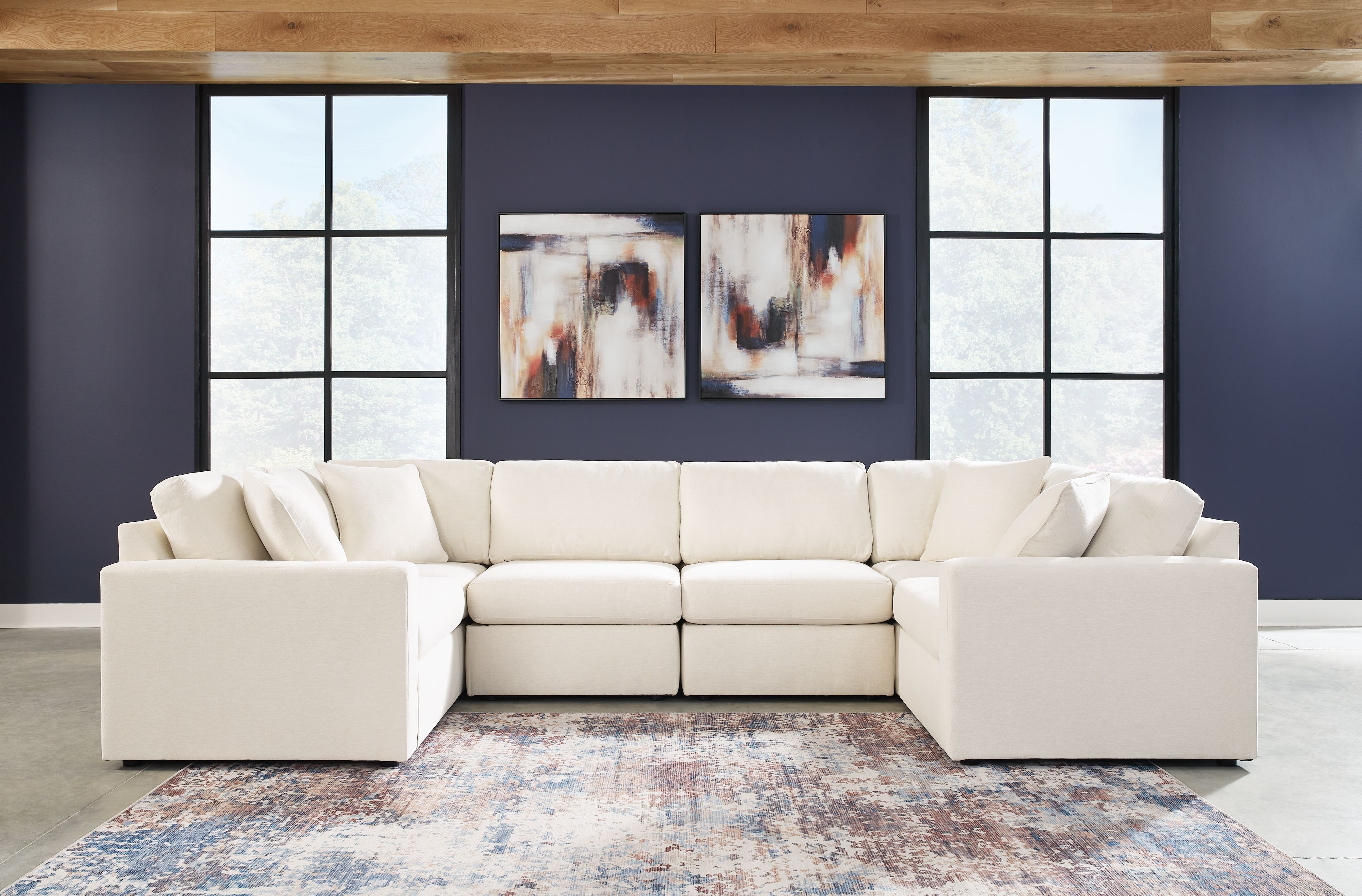 Ashley Furniture Modmax - 6-Piece Sectional - Oyster - Image 2