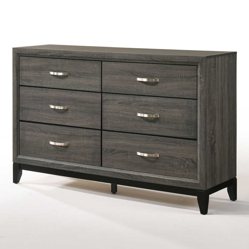 Valdemar - Dresser - Weathered Gray, dark gray, view 2
