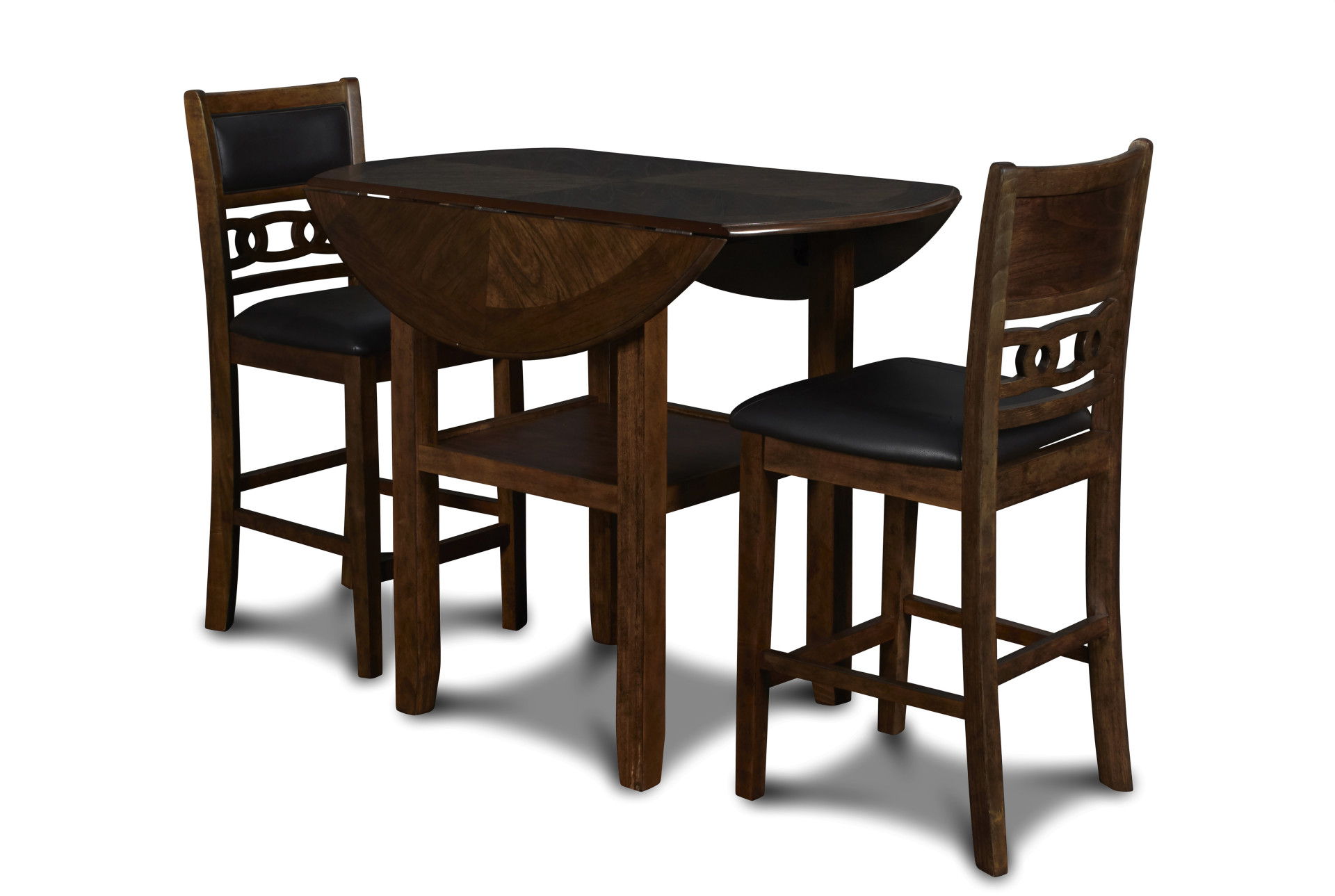 3 Pc · Counter Drop Leaf Table & 2 Chairs