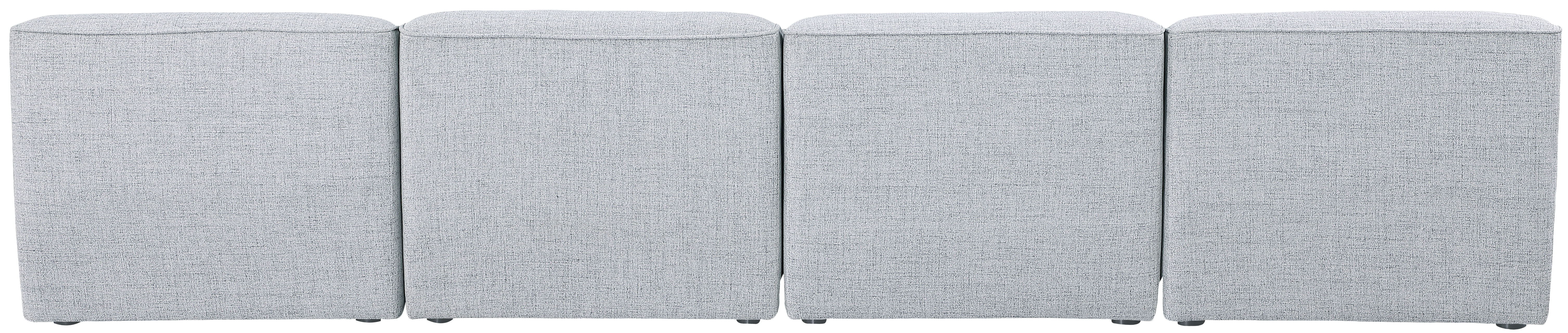 Miramar - 4 Piece Armless Modular Sofa - Gray