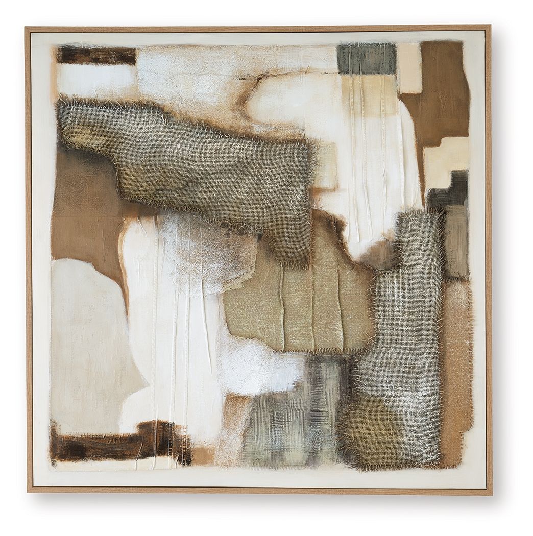 Ashley Furniture Wylander - Wall Art - Tan / Brown / Gray - Image 5