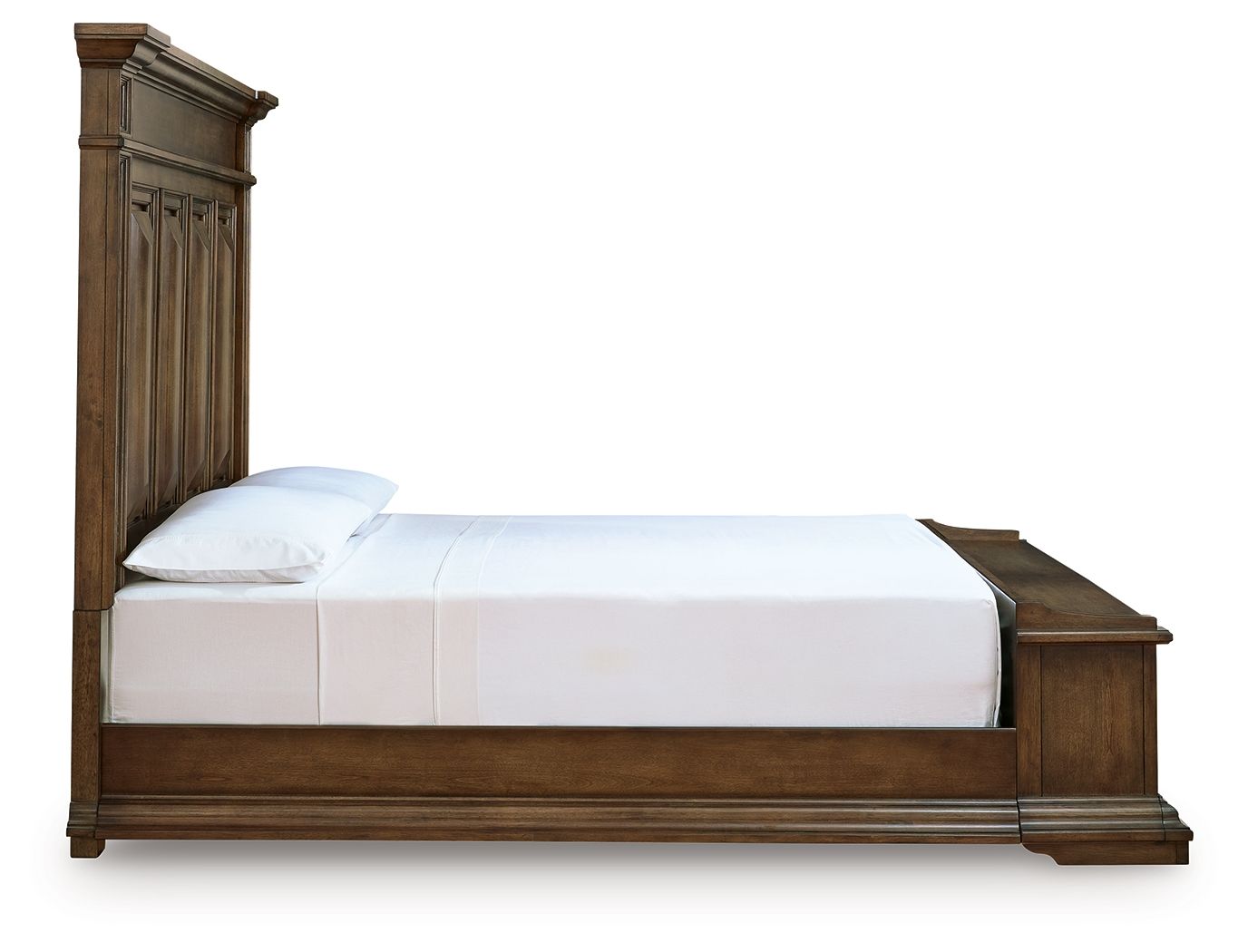Ashley Furniture Frantanna - California King Panel Storage Bed - Brown - Image 8