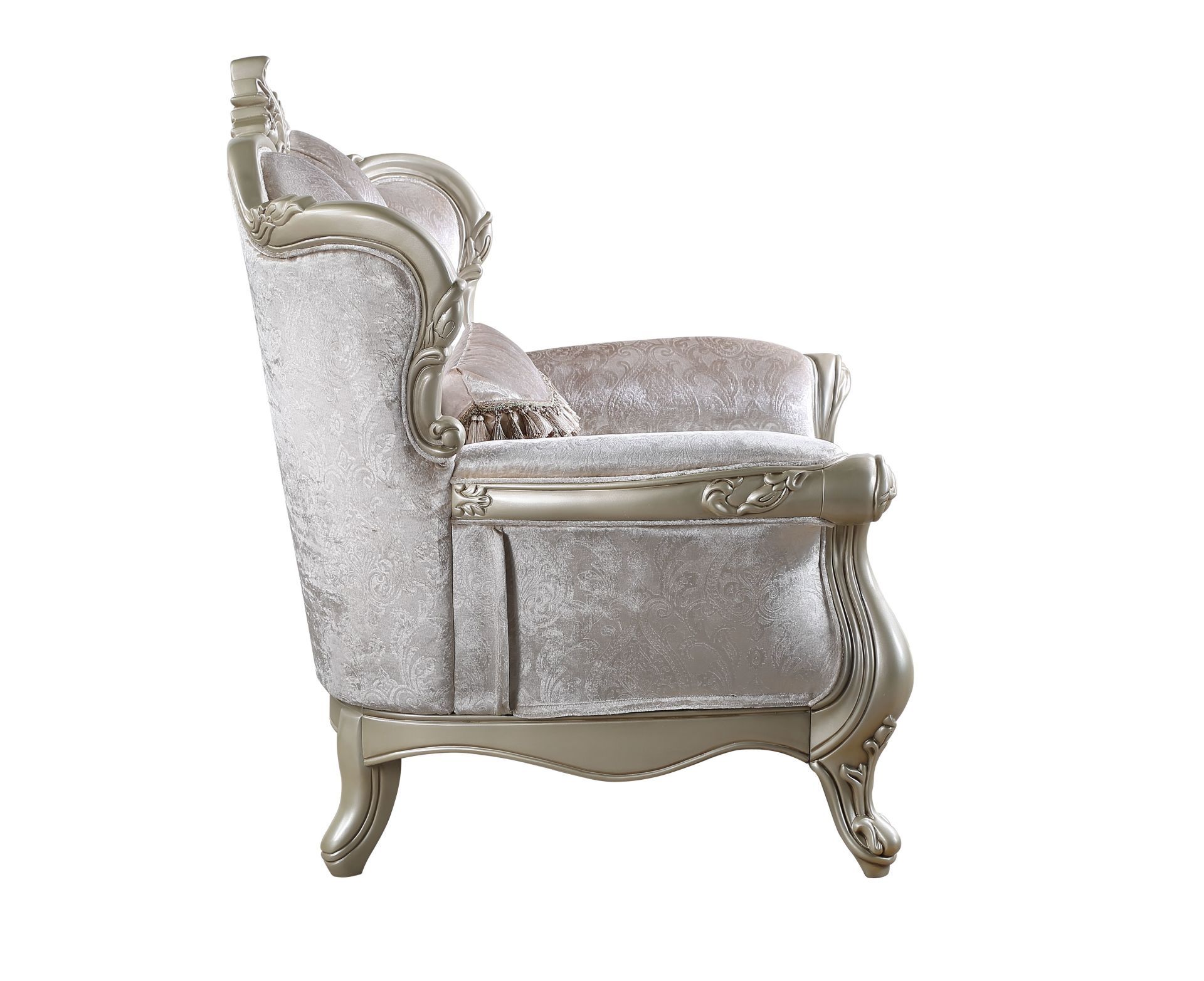 Monique - Chair - Pearl Silver