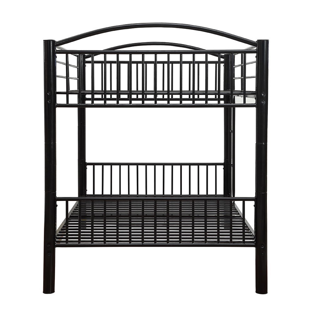 Cayelynn - Full Over Full Bunk Bed - Black, black, view 3