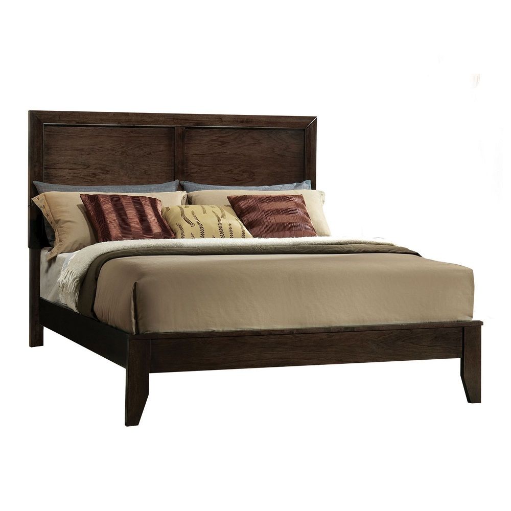 Madison - Queen Bed - Espresso, dark brown, view 2