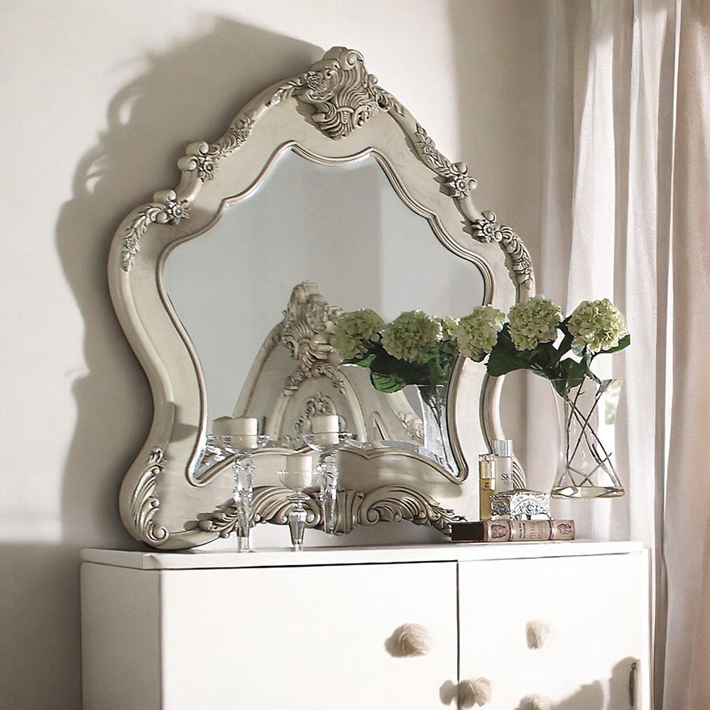 Ragenardus - Mirror - Antique White, beige, view 5