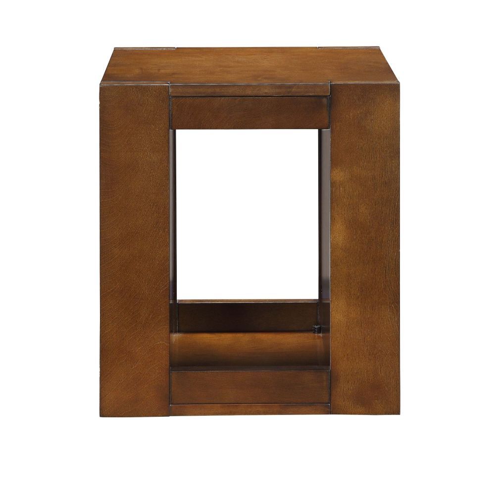 Pisanio - 22" End Table - Espresso, dark brown, view 3