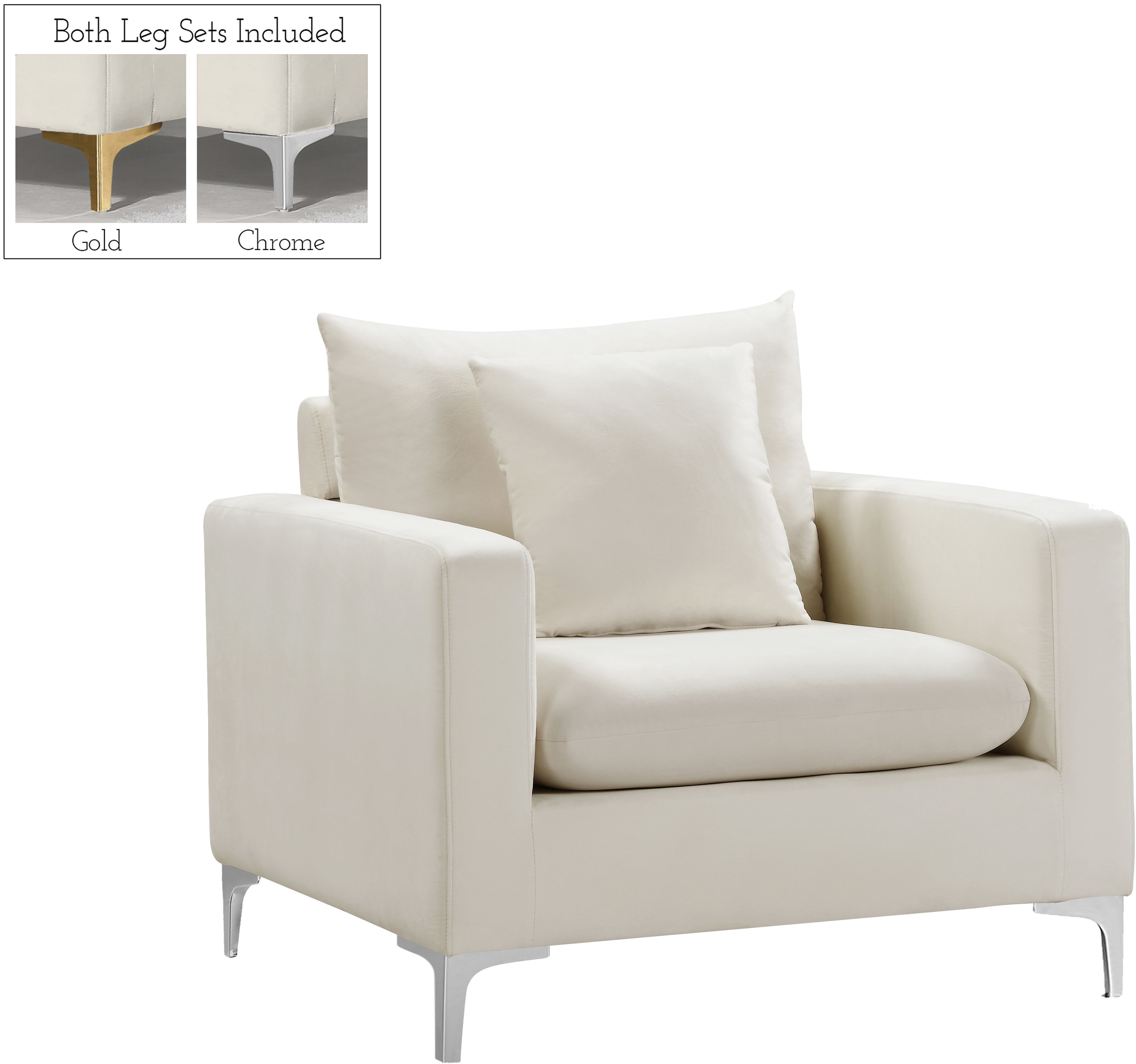 Naomi - Chair - Cream