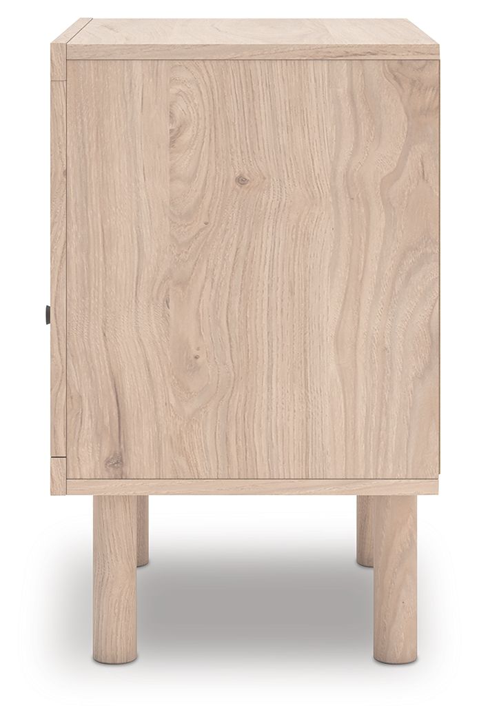 Ashley Furniture Arloster - One Drawer Night Stand - Tan - Image 7