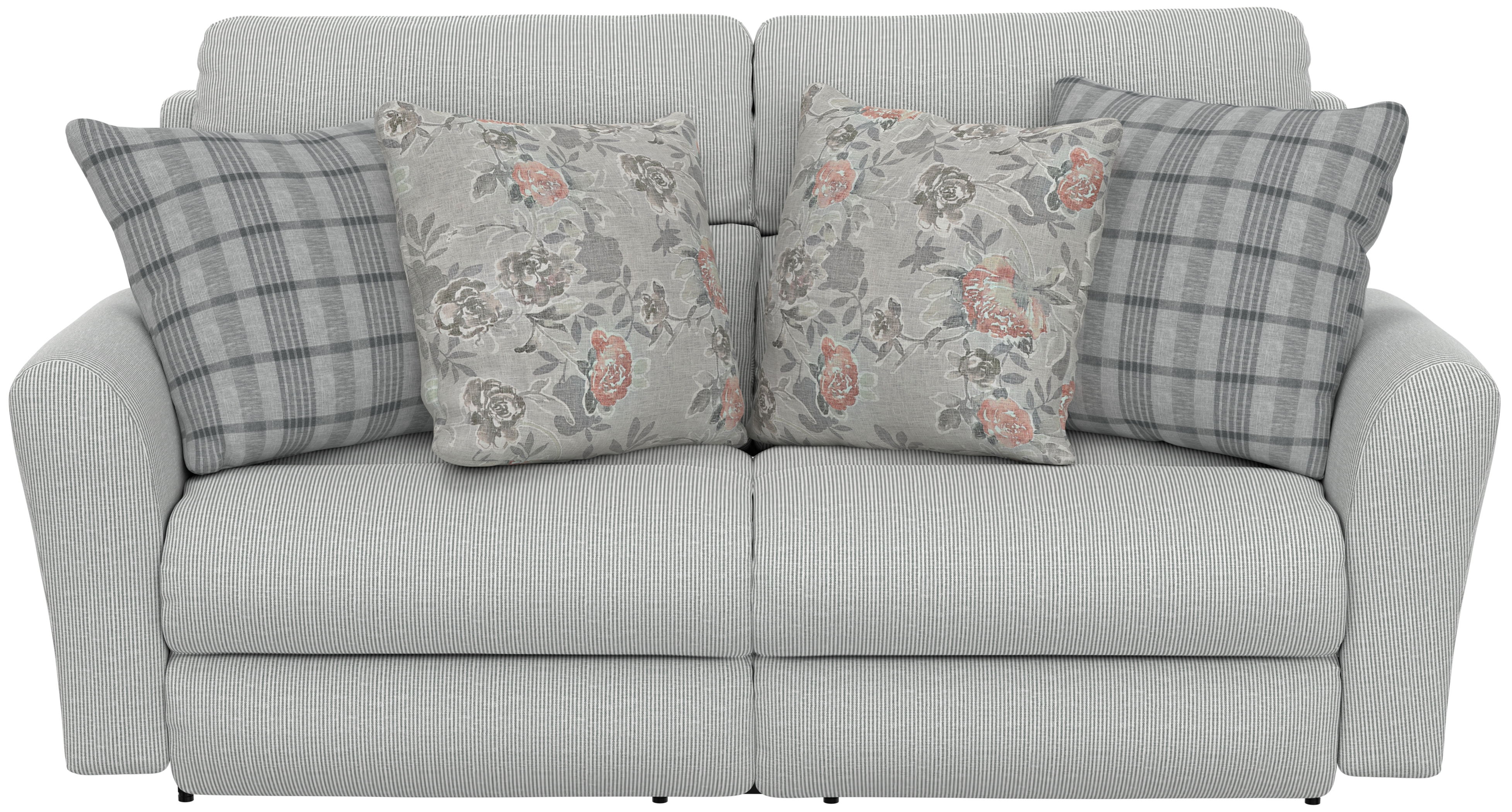Chappy - Lay Flat Reclining Sofa - Pebble