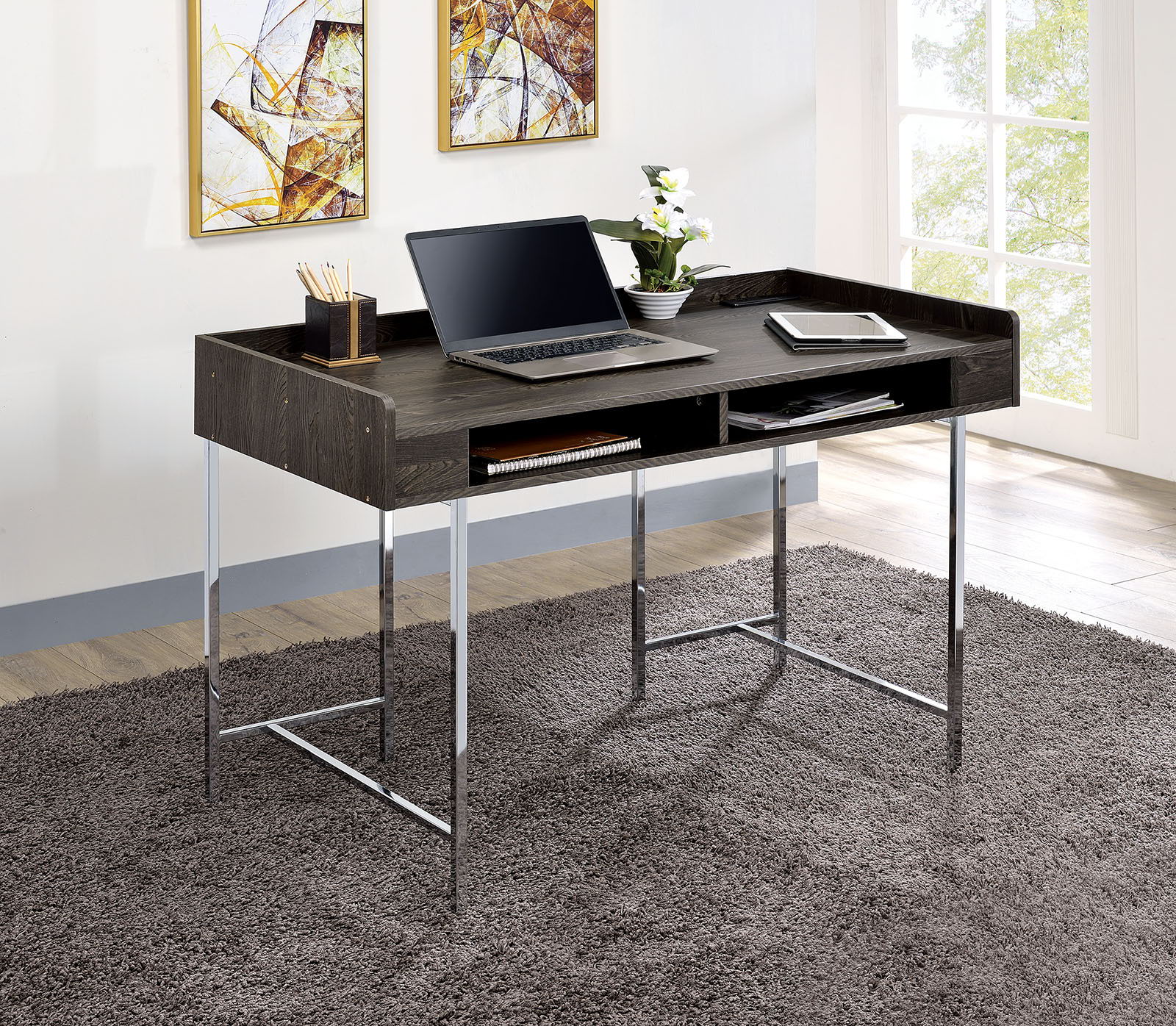 Alvin - Writing Desk - Brown Image