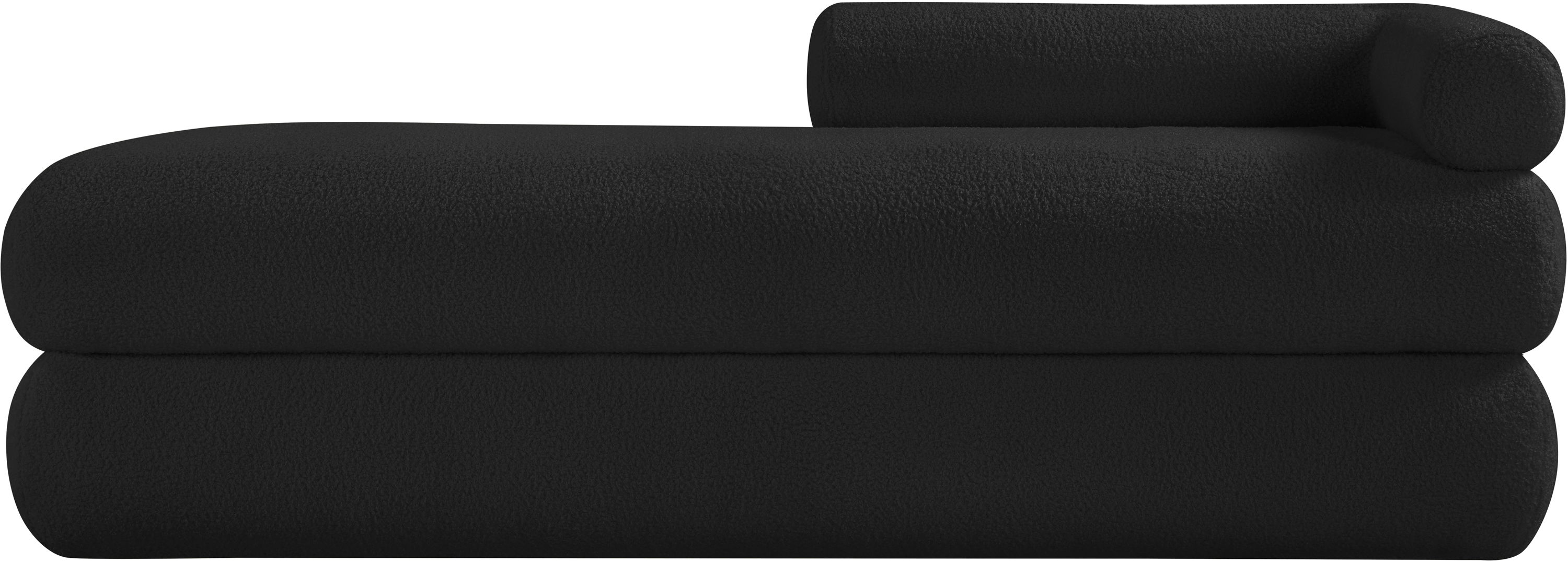 Kennedy - Teddy Fabric Bench - Black