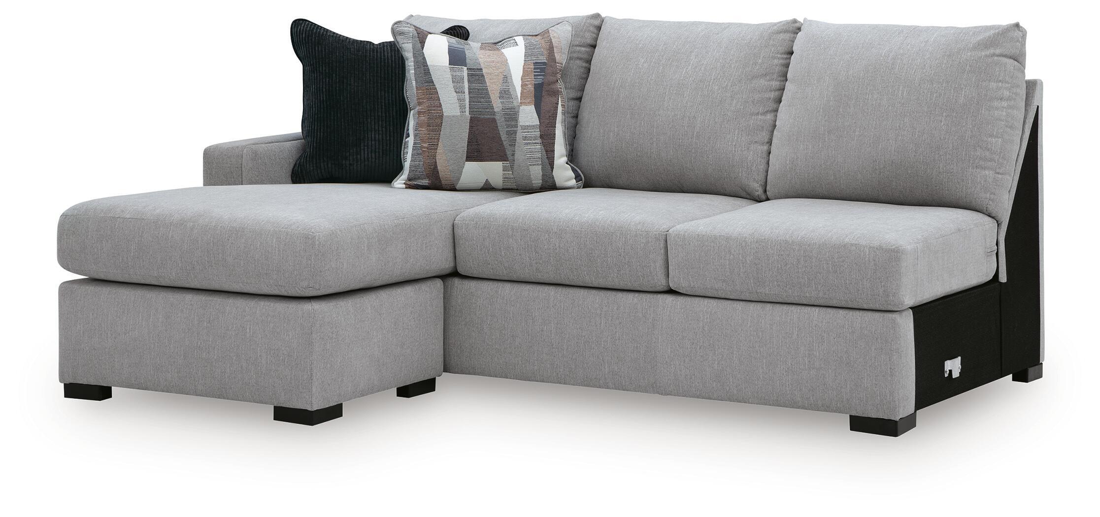 Lakepoint - LAF Sofa Chaise - Nickel