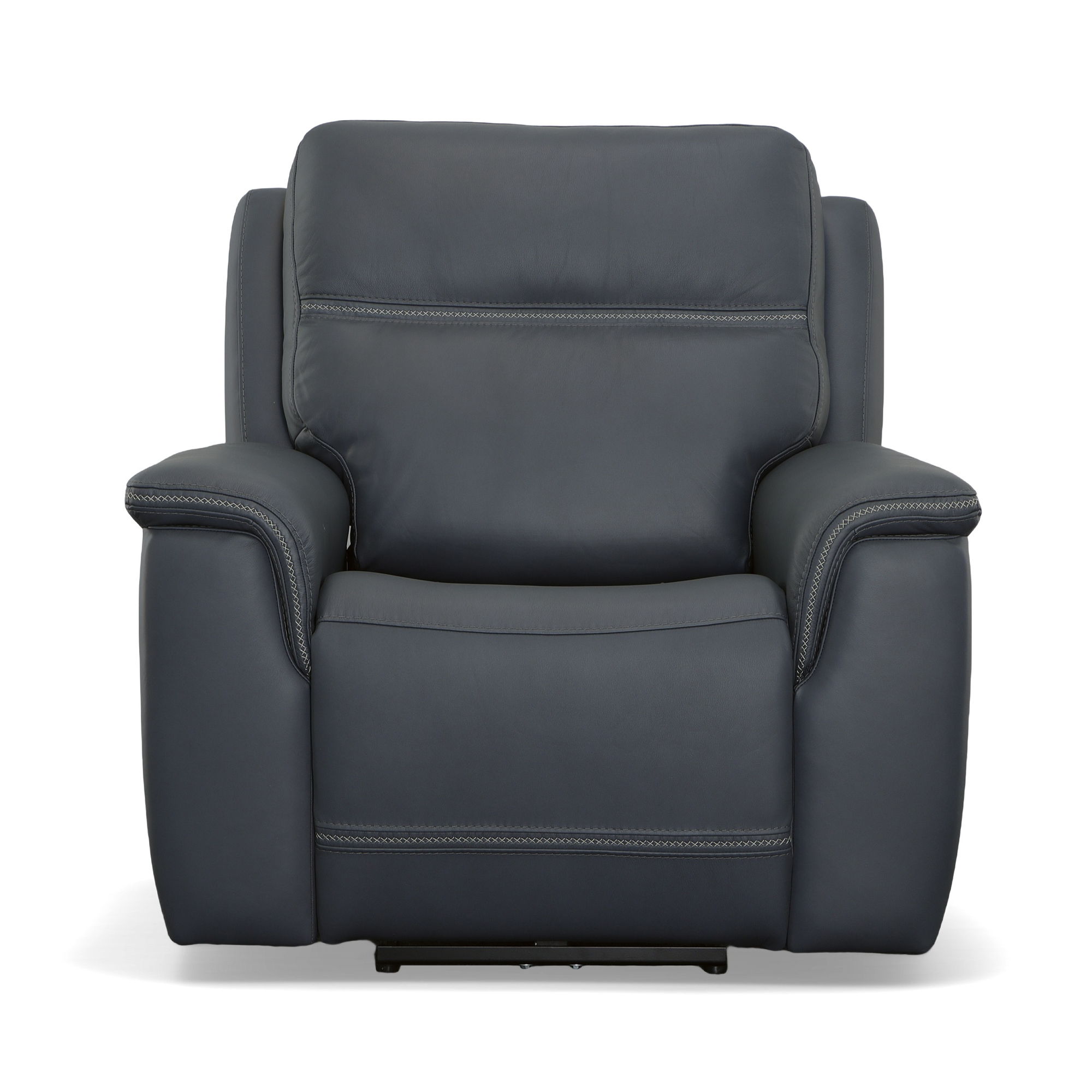 Sawyer - Power Recliner With Power Headrest & Lumbar - Marine, dark gray, view 3