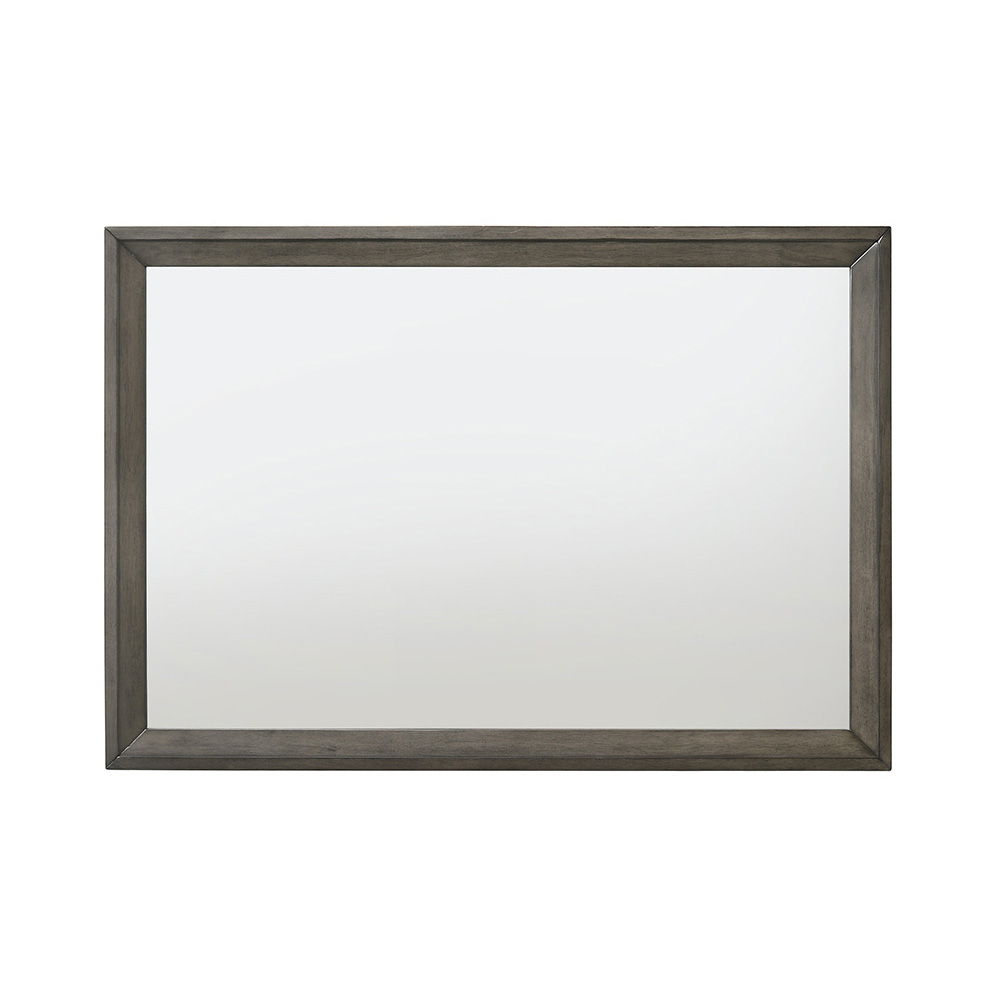 Escher - Mirror - Gray Oak, dark gray, view 2