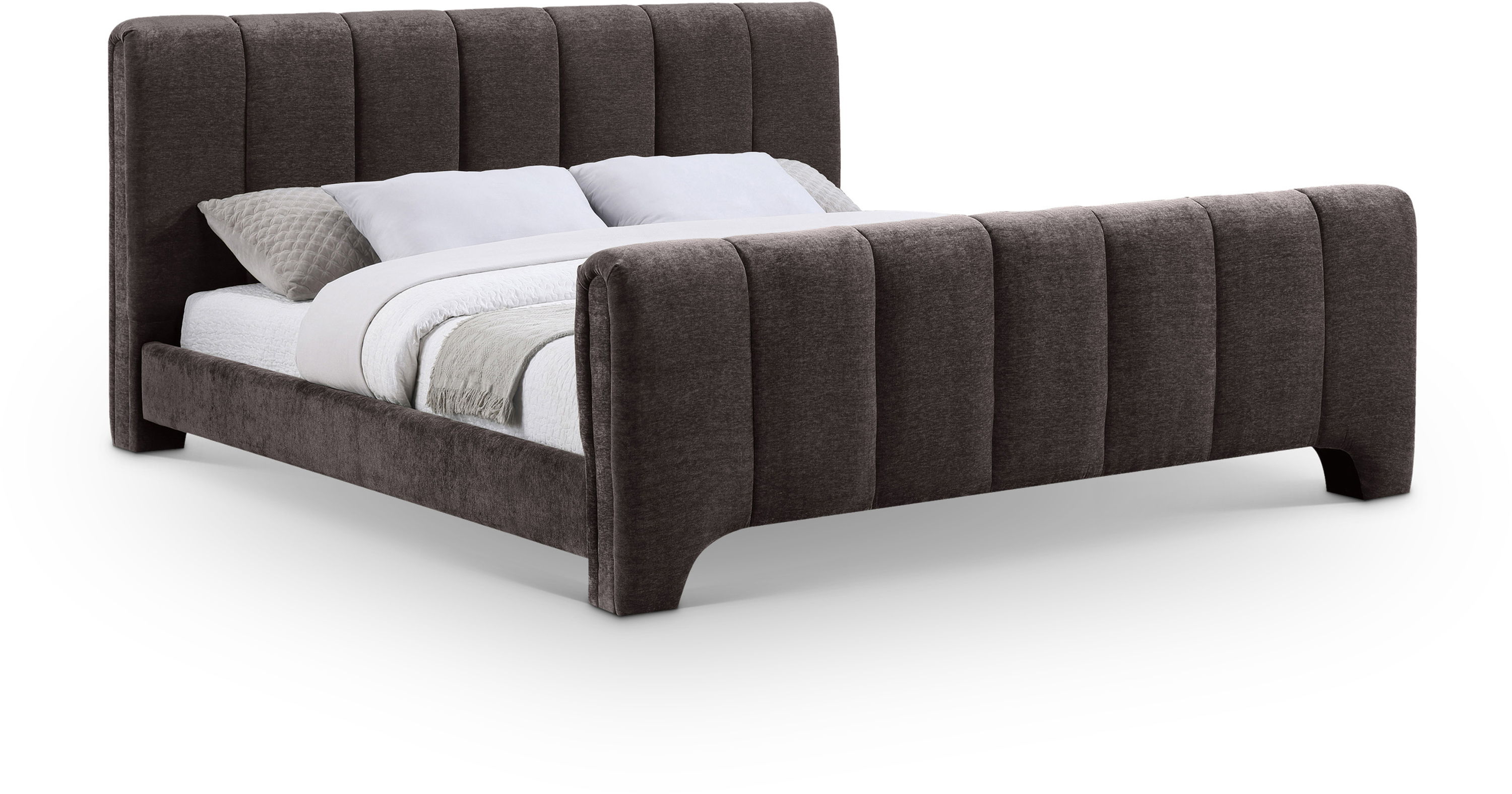 Camila - King Bed - Brown