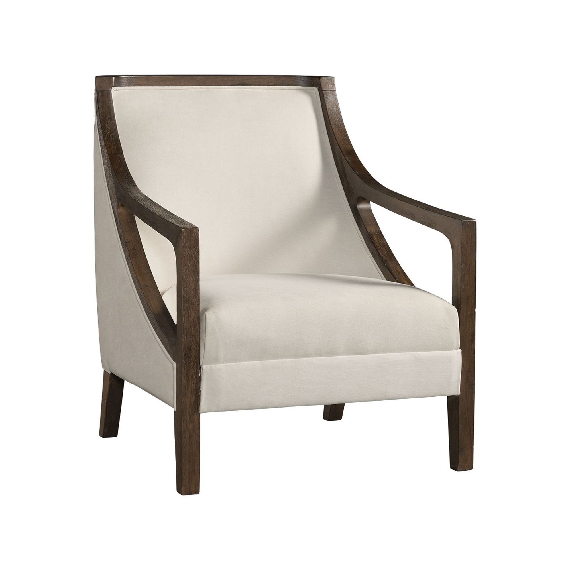 Hopkins - Accent Chair - Brown Frame