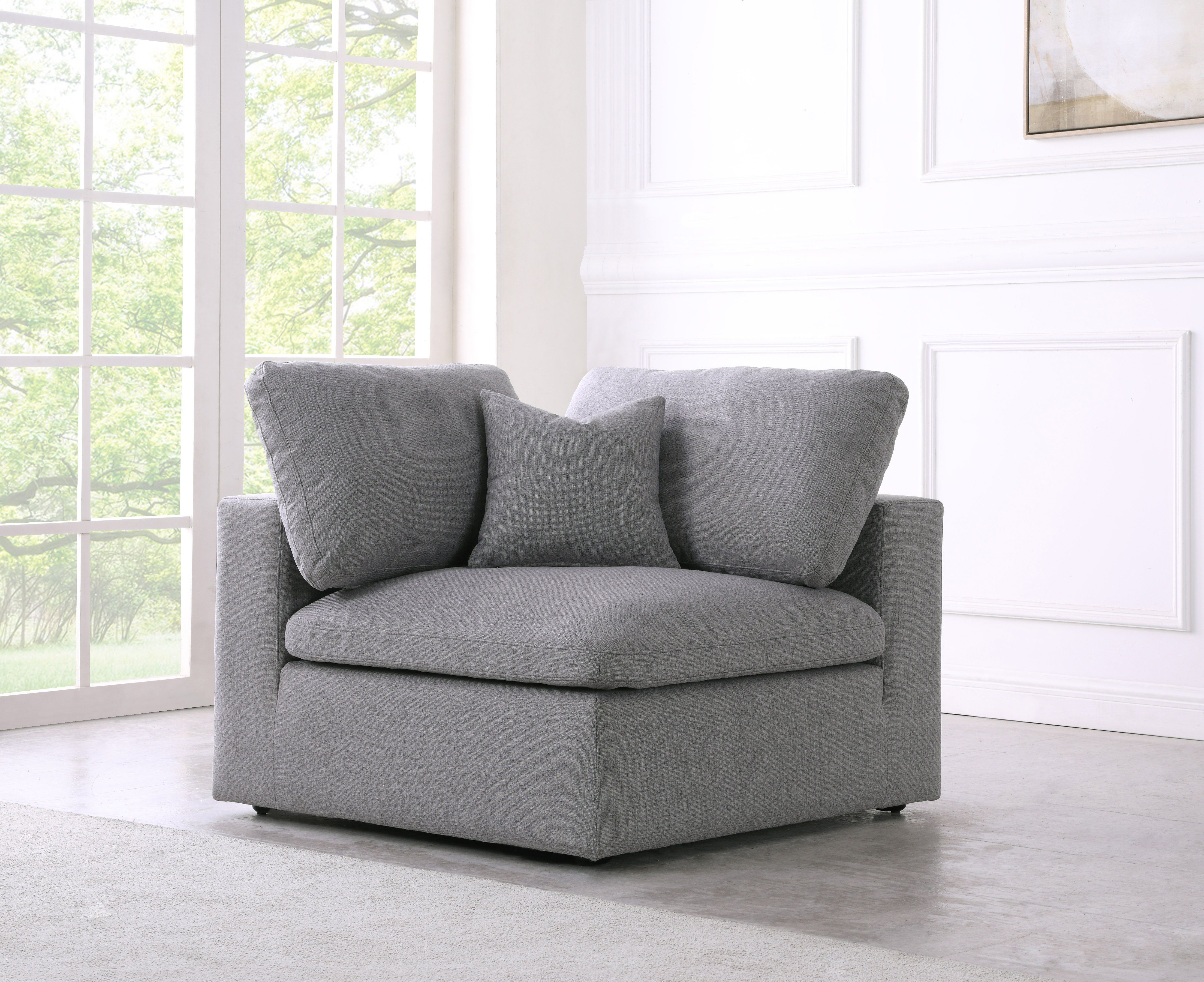 Serene - Modular Corner Chair - Gray