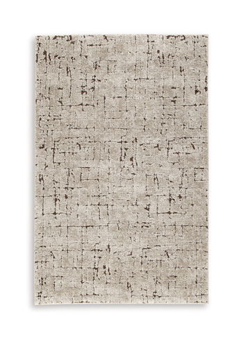 Claygrove – 5′ x 7′ Rug – Brown / Taupe