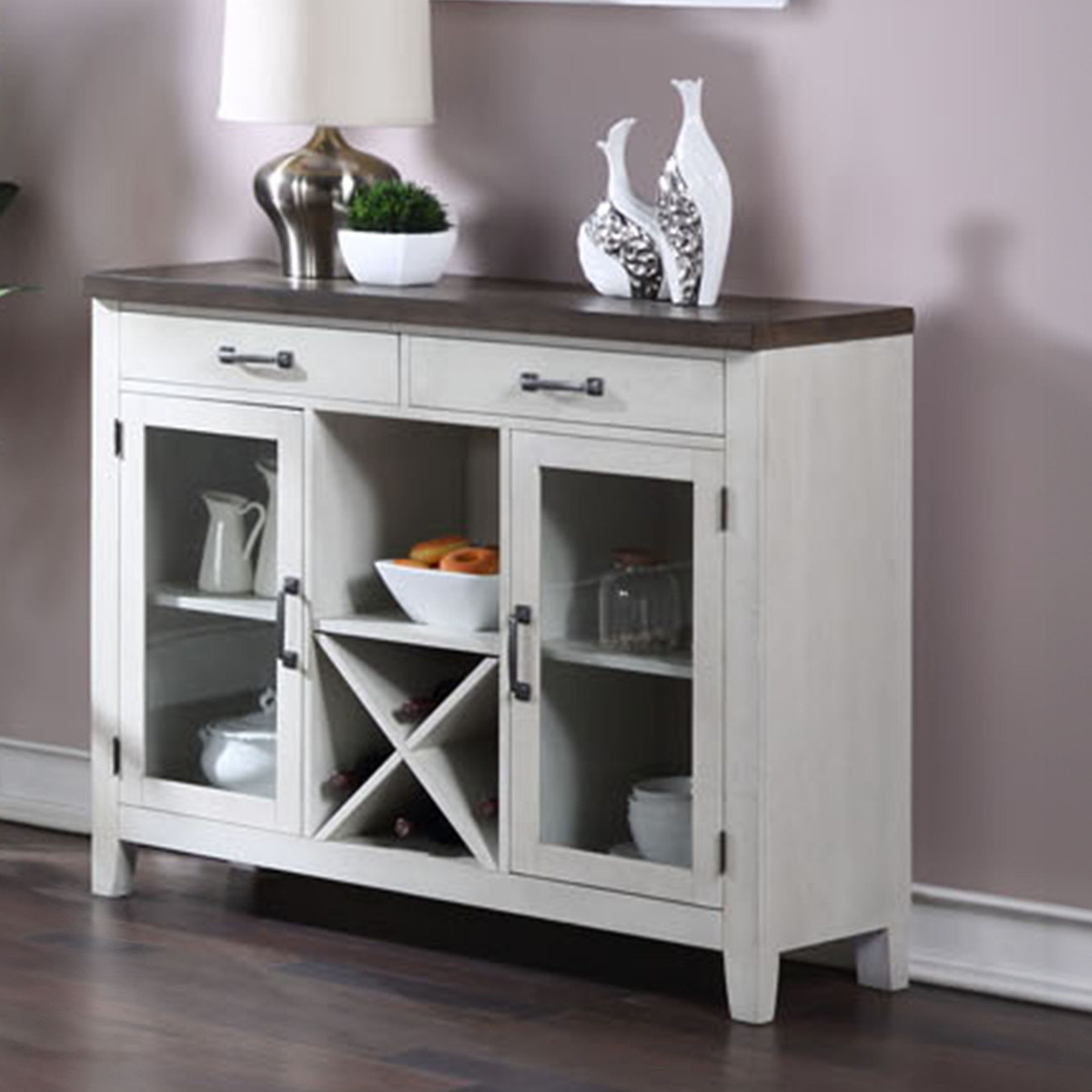 Richland - Sideboard - White, white
