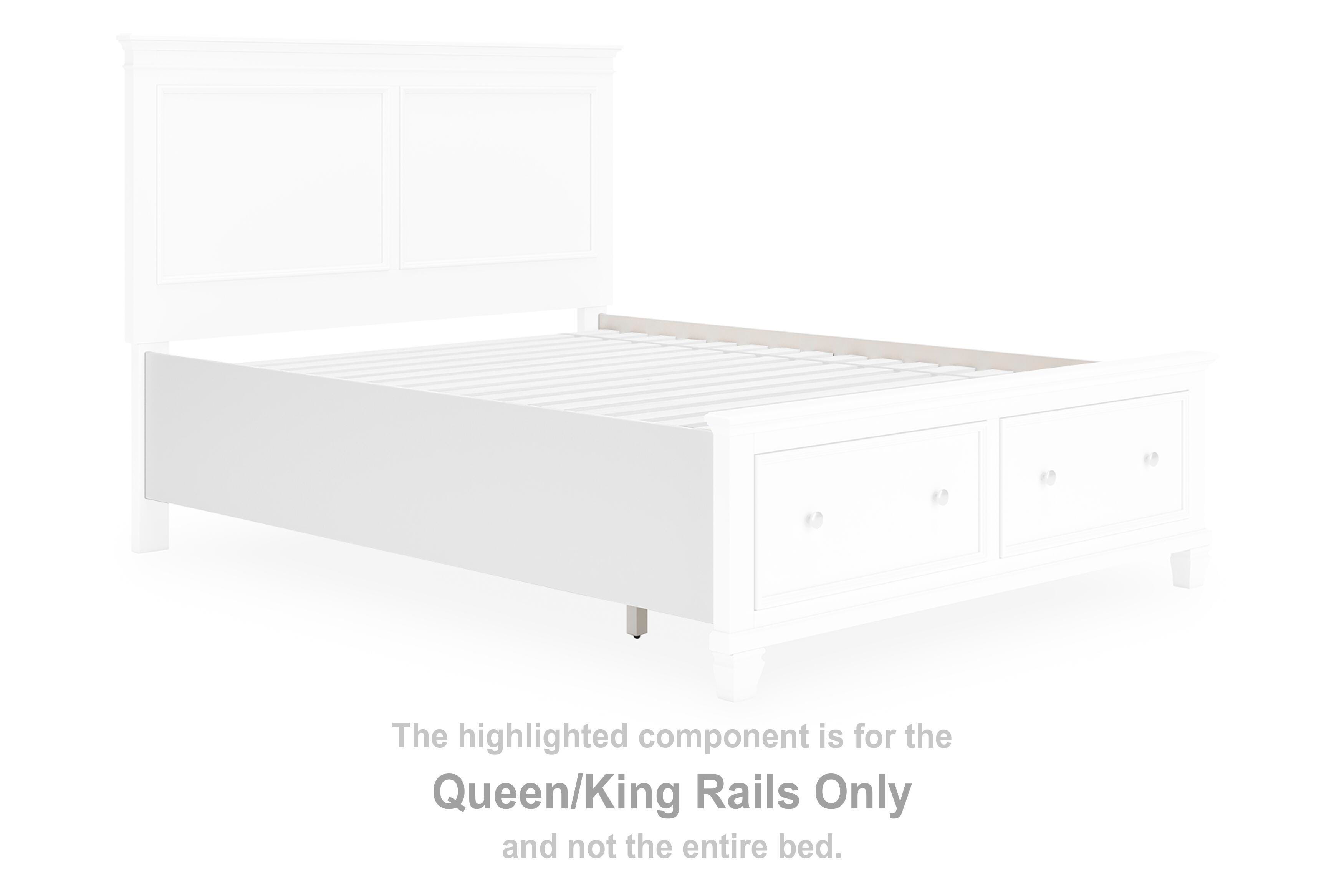 Fortman – Queen/King Rails – White