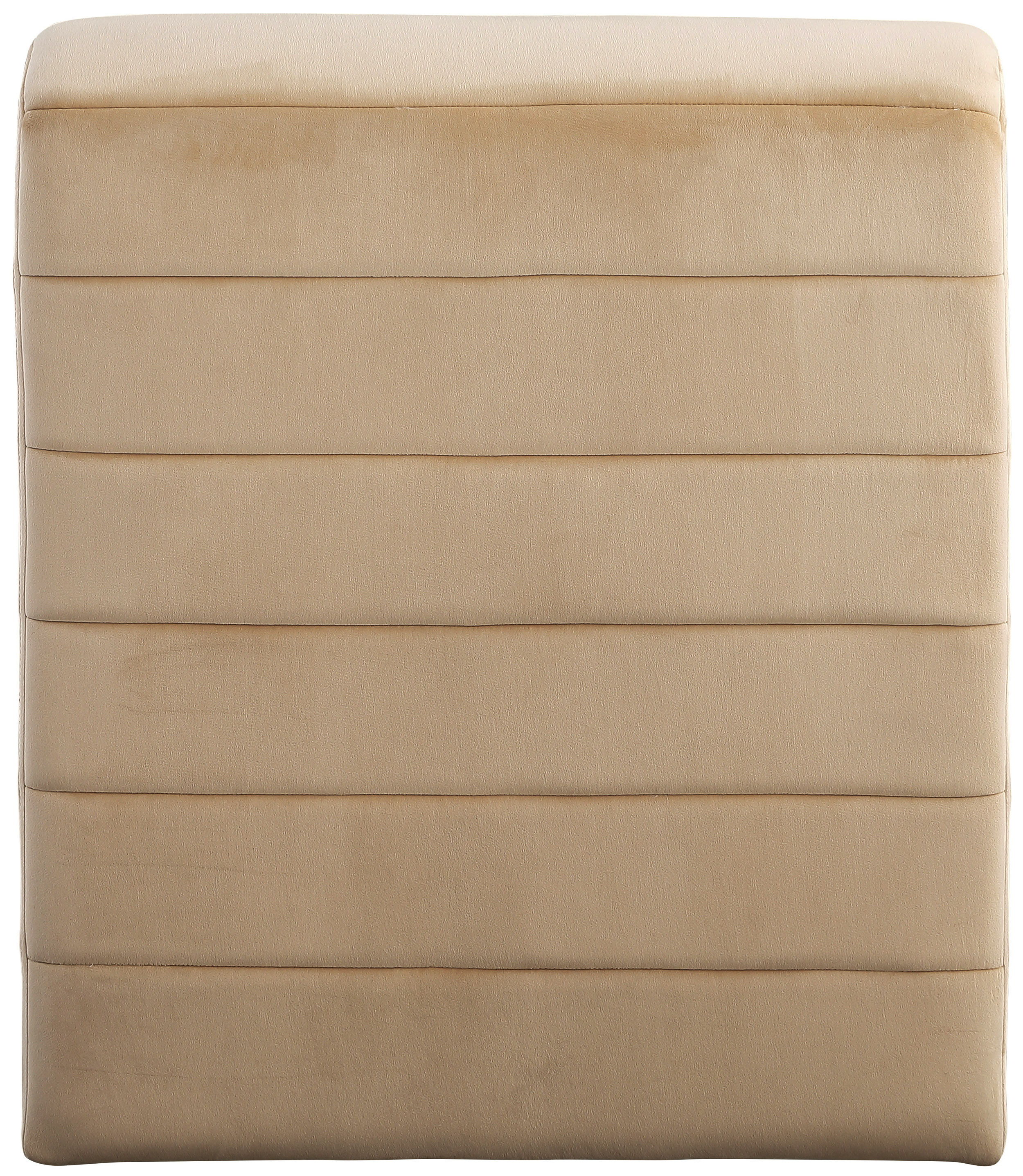 Ivy - Velvet Accent Chair - Camel