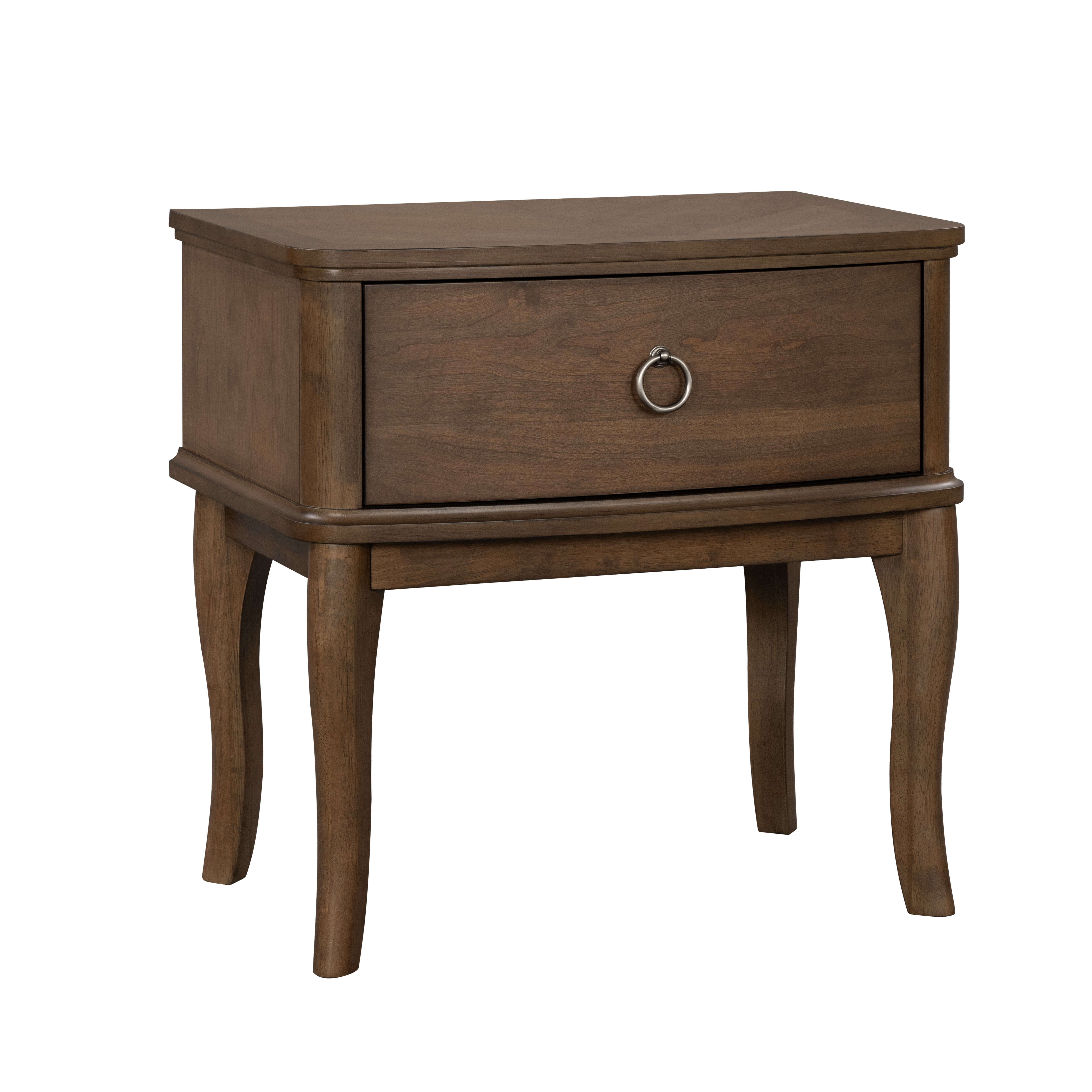 Bellevue - Nightstand - Whiskey Brown, dark brown