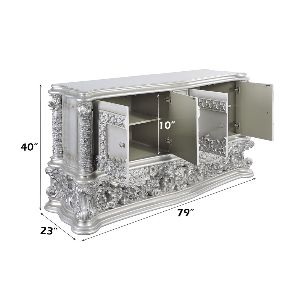 Valkyrie - Dresser - Antique Platinum, silver, view 8