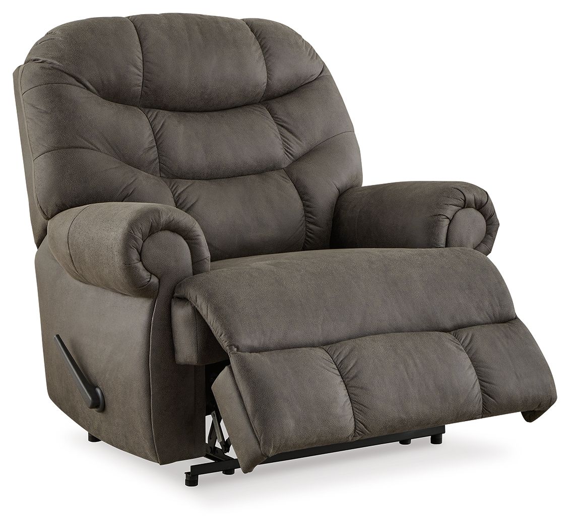 Ashley Furniture Camera Time - Zero Wall Recliner - Gunmetal - Image 3