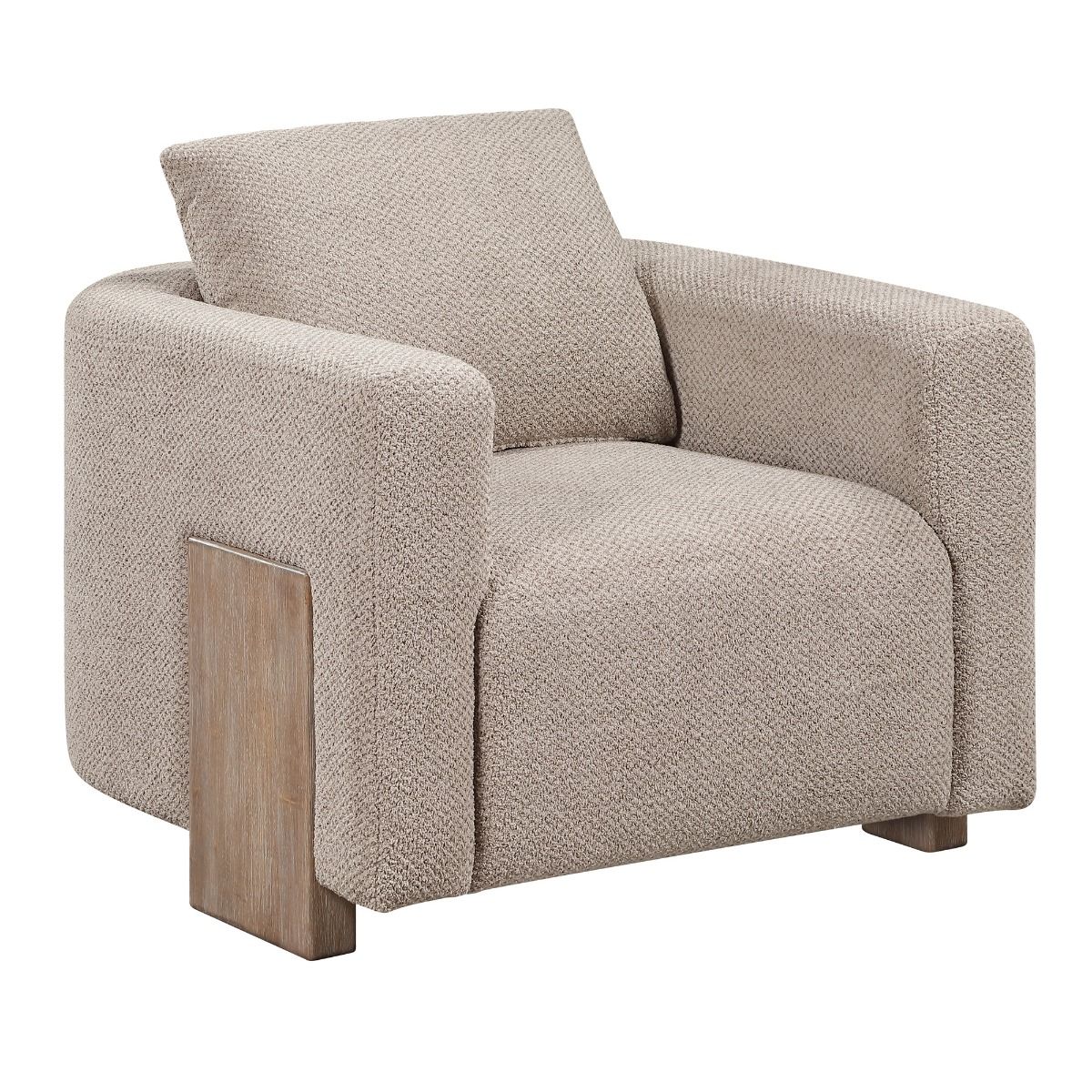 Tryne - Accent Chair - Latte, beige, view 2