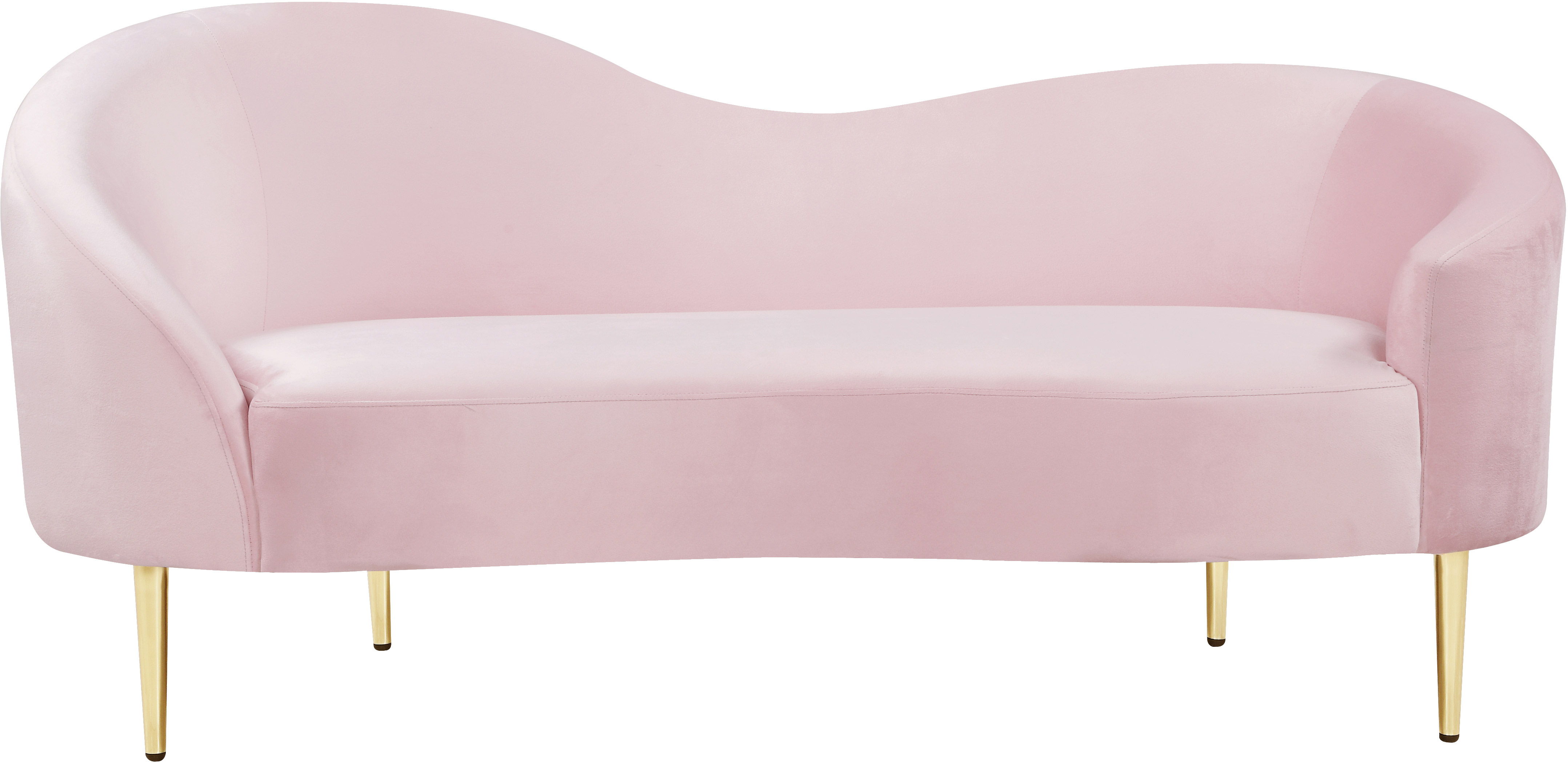 Ritz - Loveseat - Pink