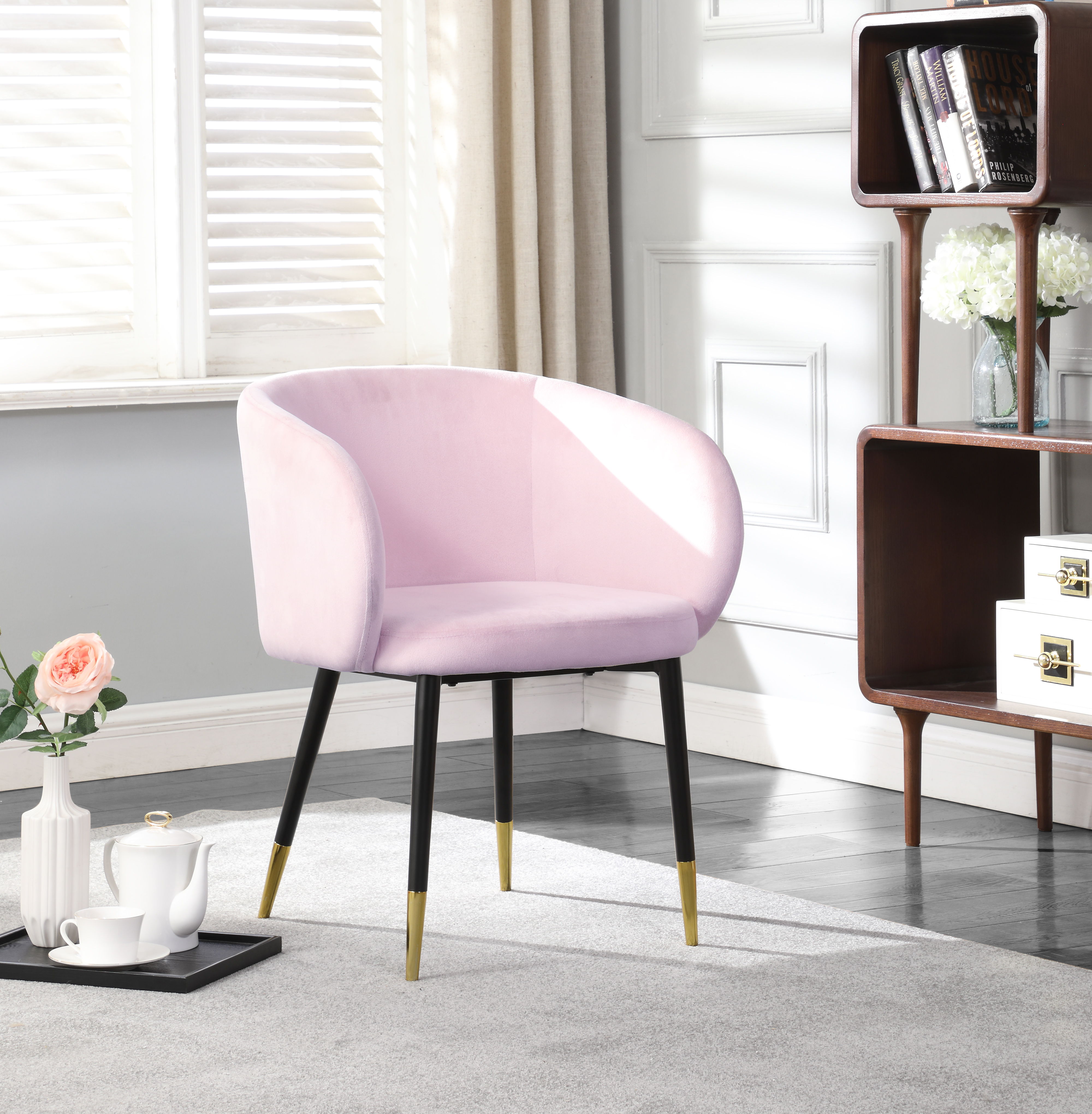 Louise - Dining Chair - Pink