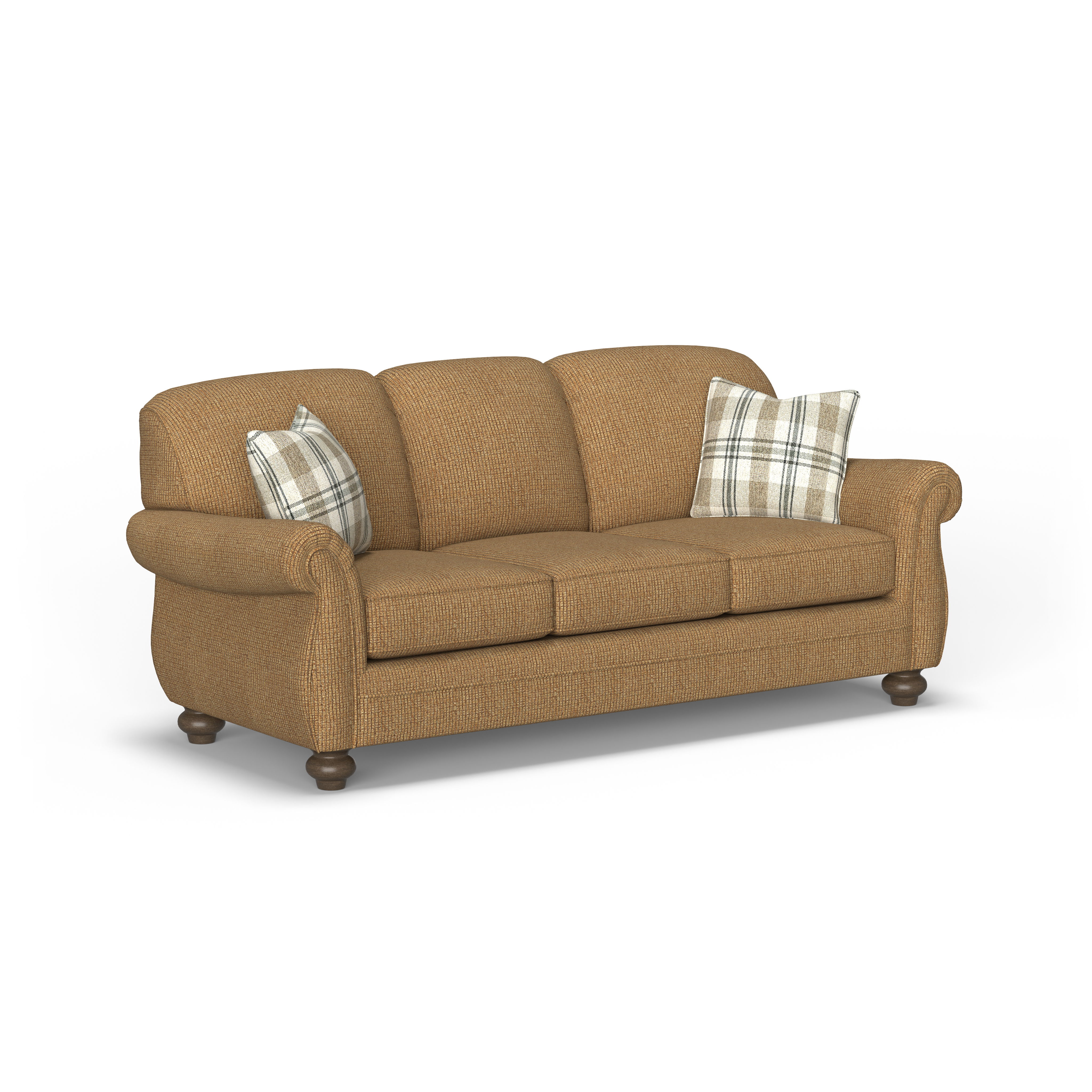 Winston - Fabric Sofa, dark gray, view 2