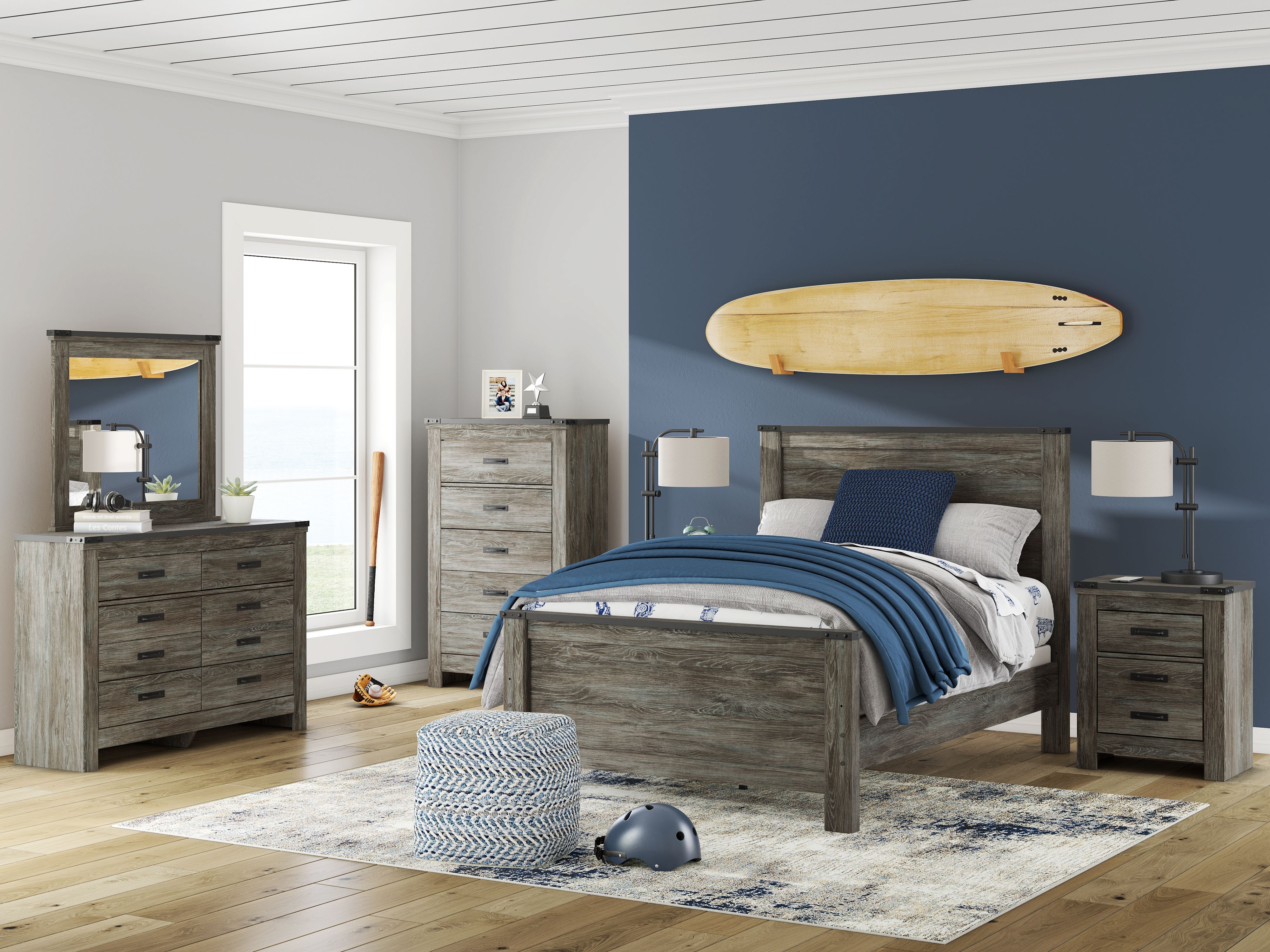 Six Drawer Dresser