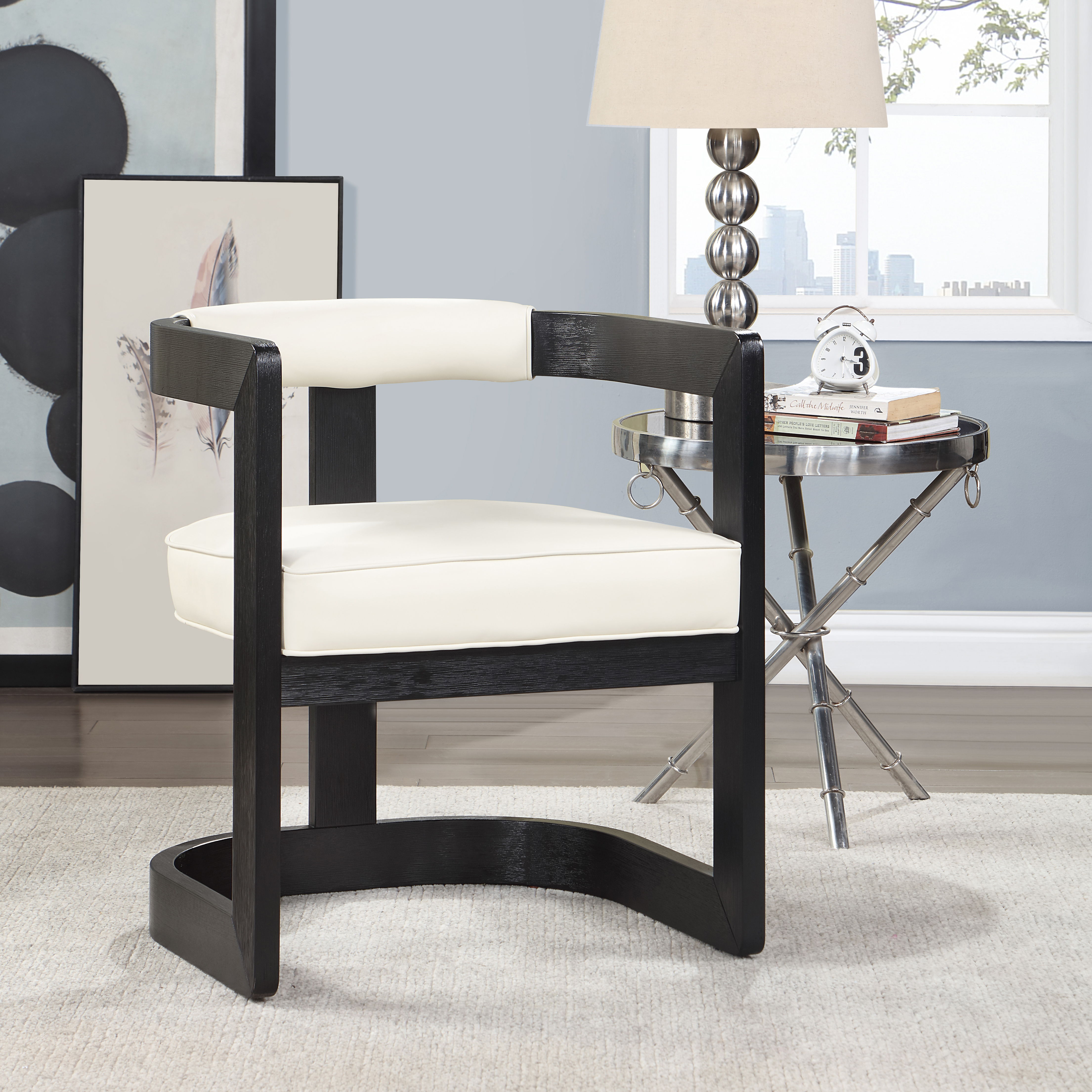 Manchester - Wood Dining Chair - Cream
