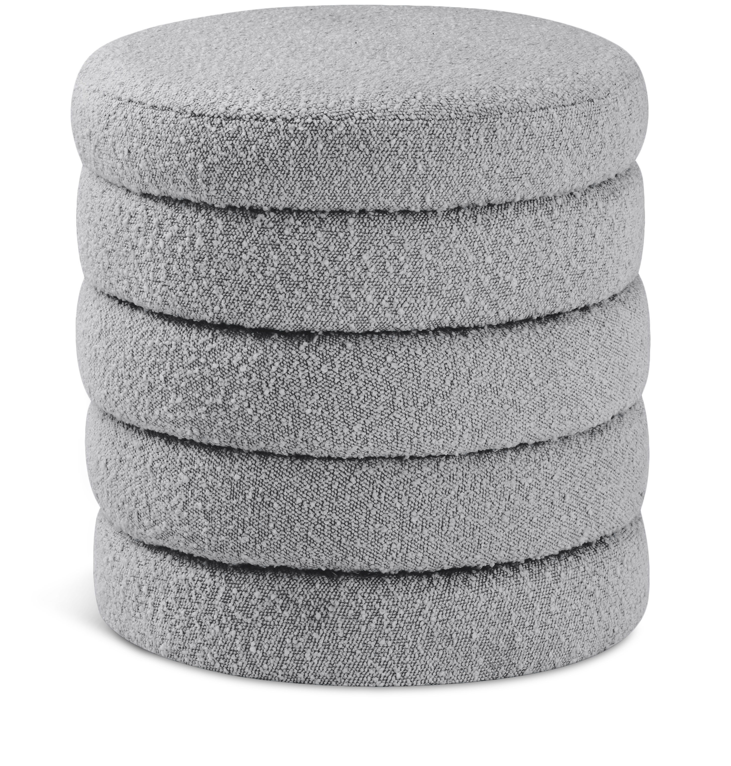 Aphia - Ottoman / Stool - Gray