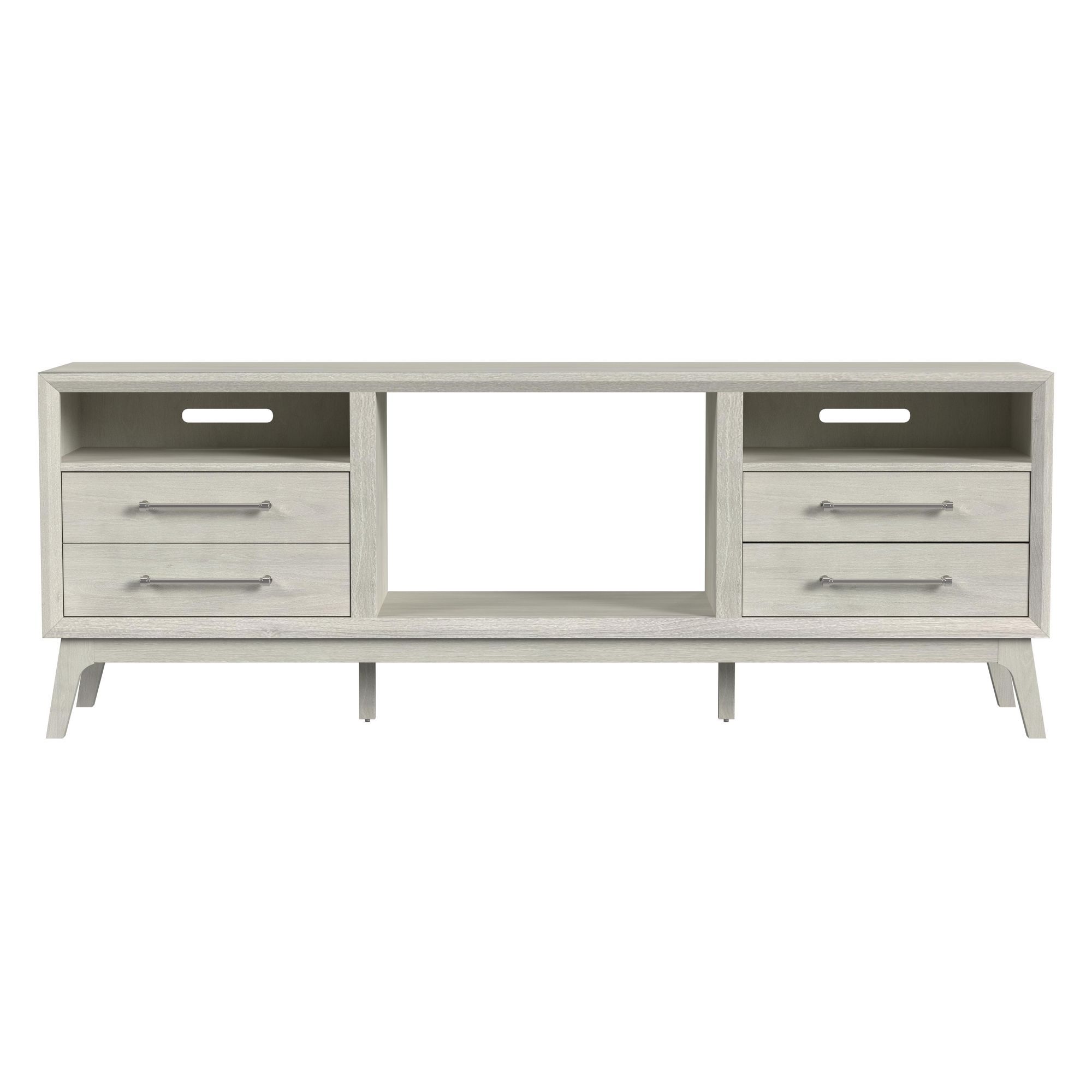 Westland - 71" TV Console Without Fireplace Insert - Almond
