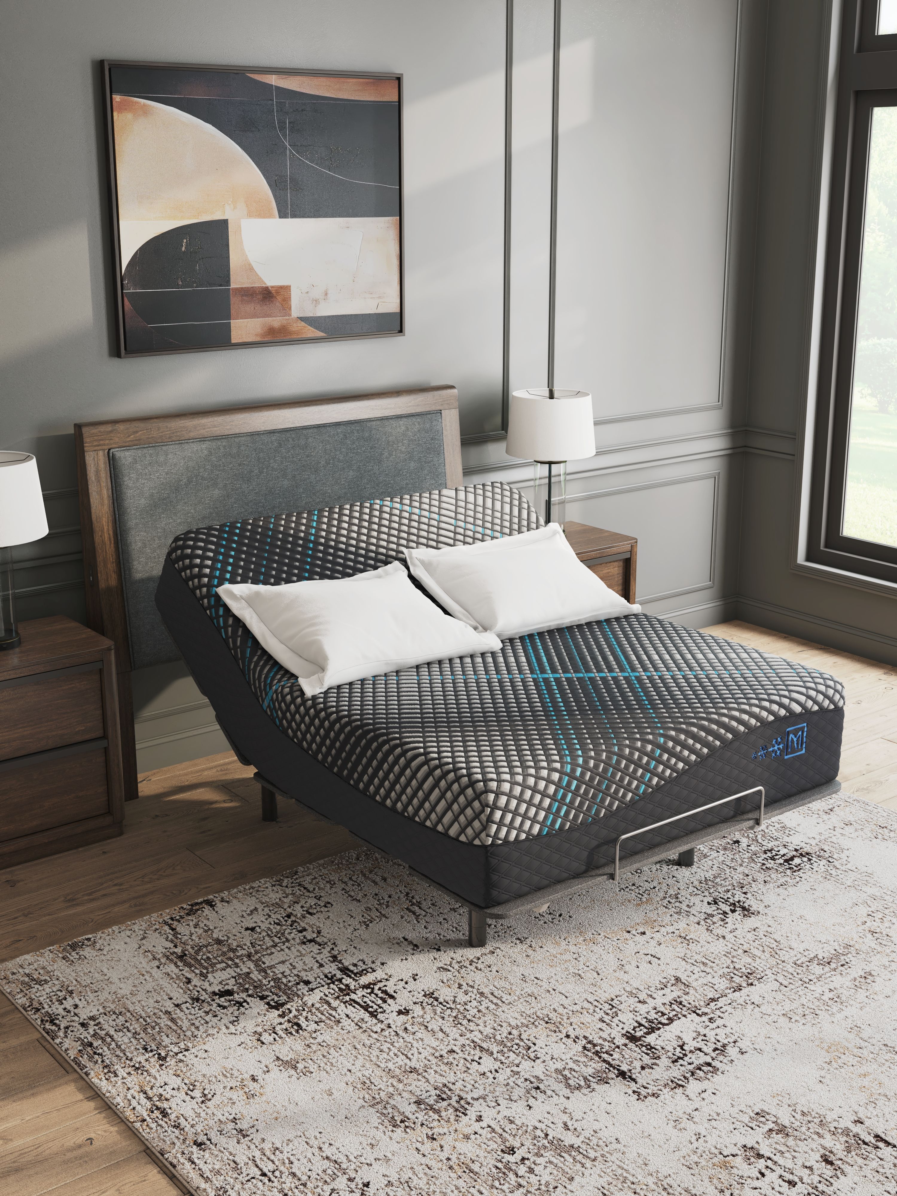 Ashley Furniture Millennium 2.0 Foam 14 Inch - King Mattress - Black - Image 9