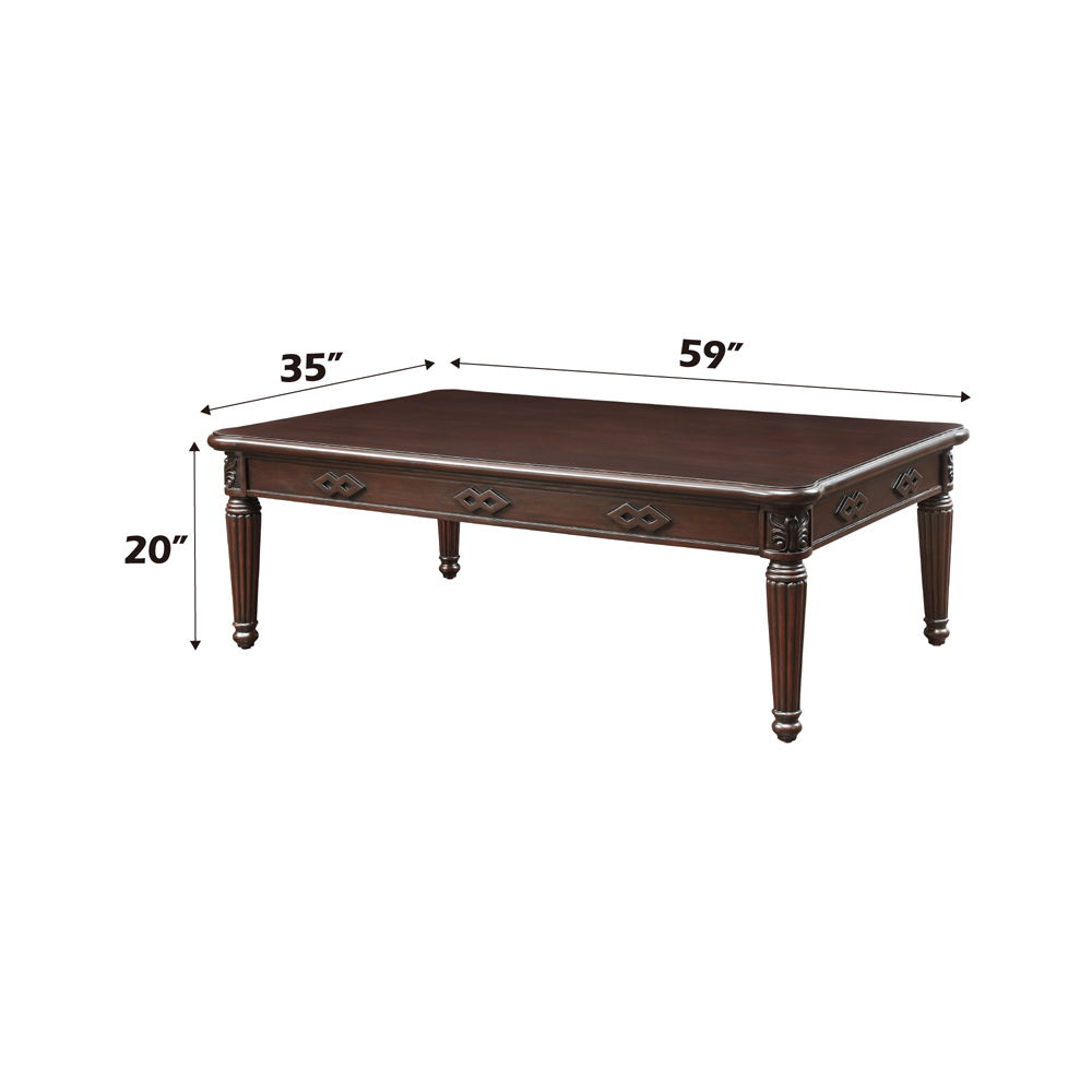 Chateau De Ville - Coffee Table - Espresso, dark brown, view 5