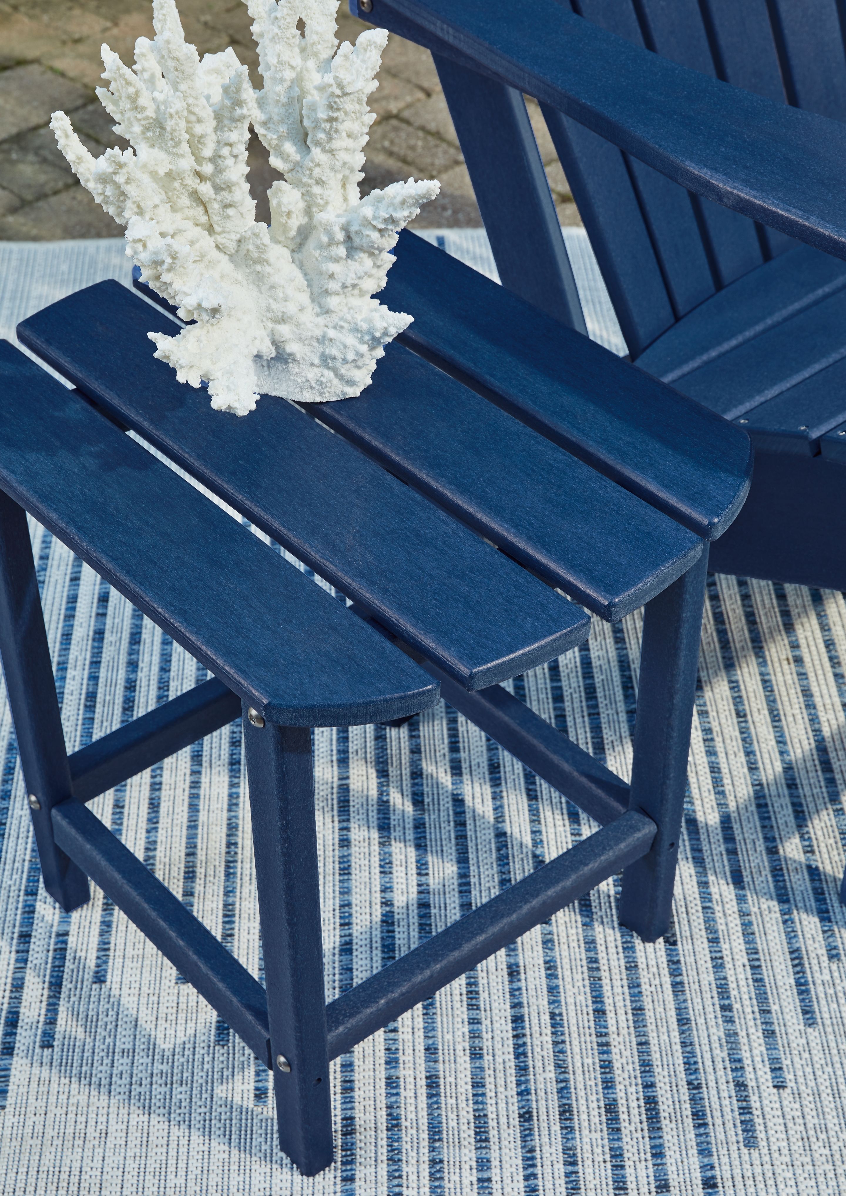 Ashley Furniture Sundown Treasure - 3 Pc. - Conversation Set - Blue - Image 4