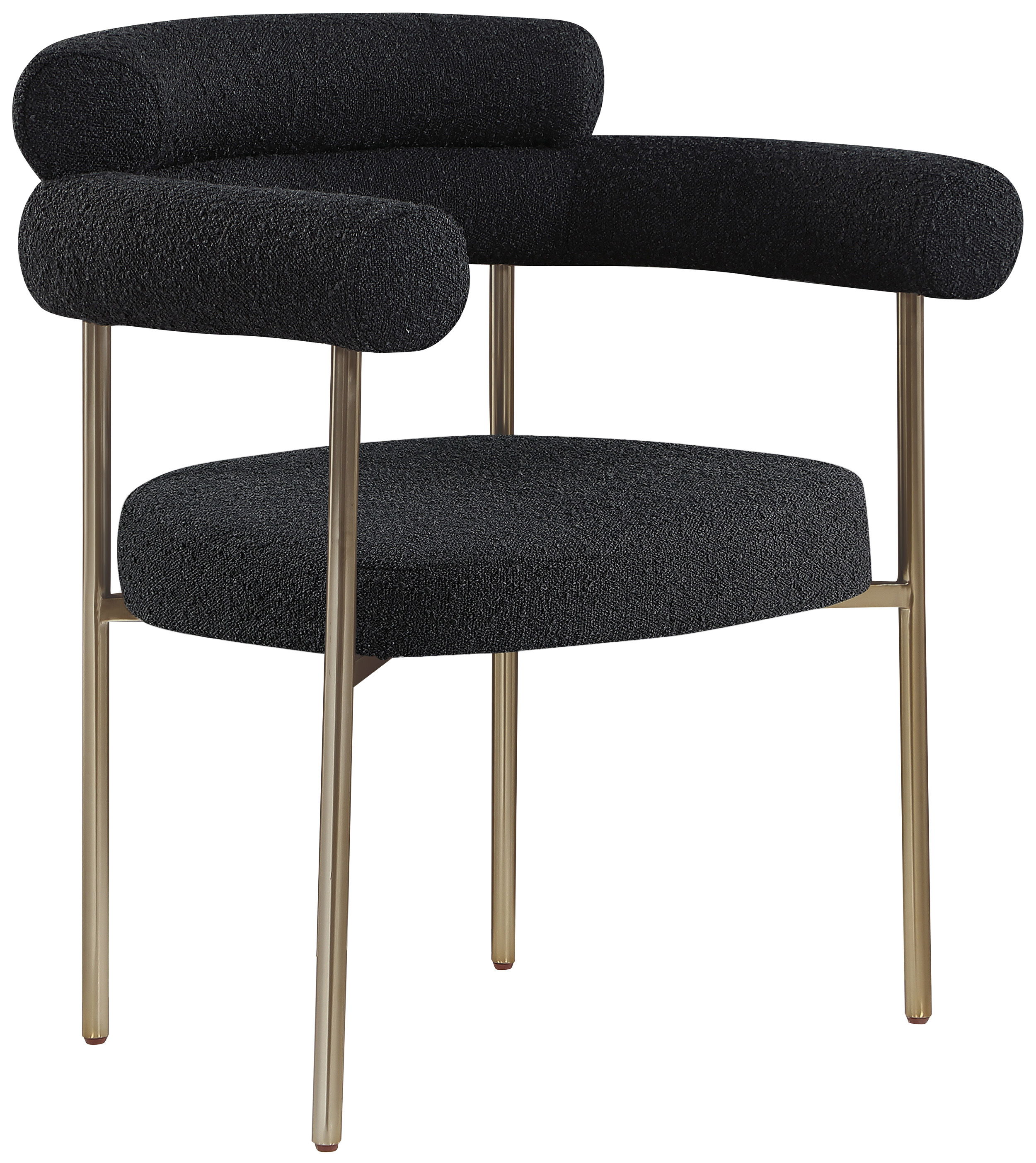 Blake - Fabric Dining Chair (Set of 2) - Black