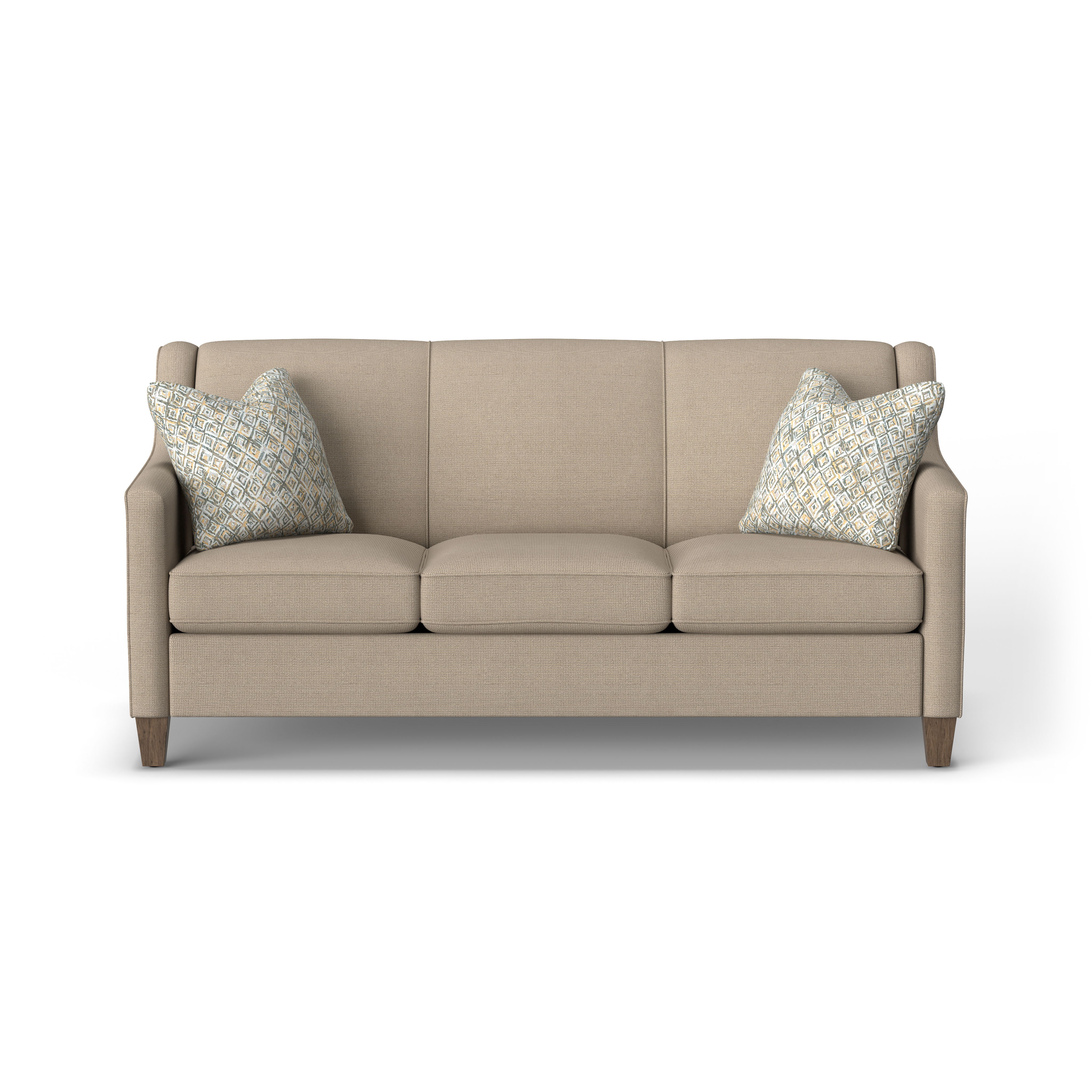 Holly - Fabric Sofa, orange, view 4