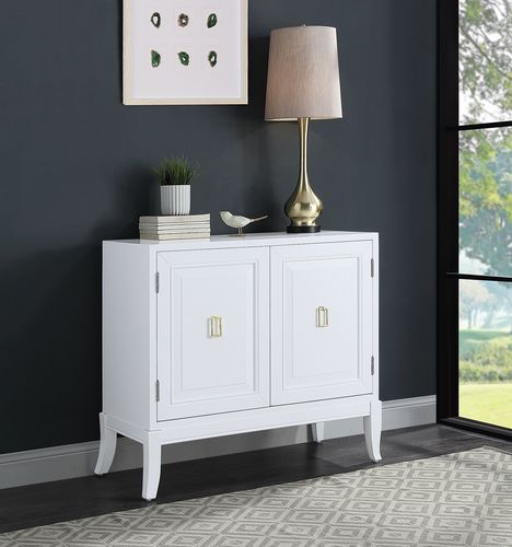 Clem - Console Cabinet - White, white