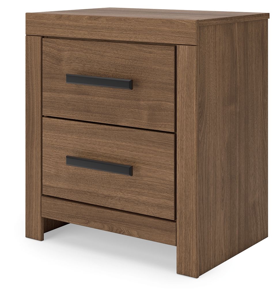 Broachmyn - Two Drawer Night Stand - Auburn