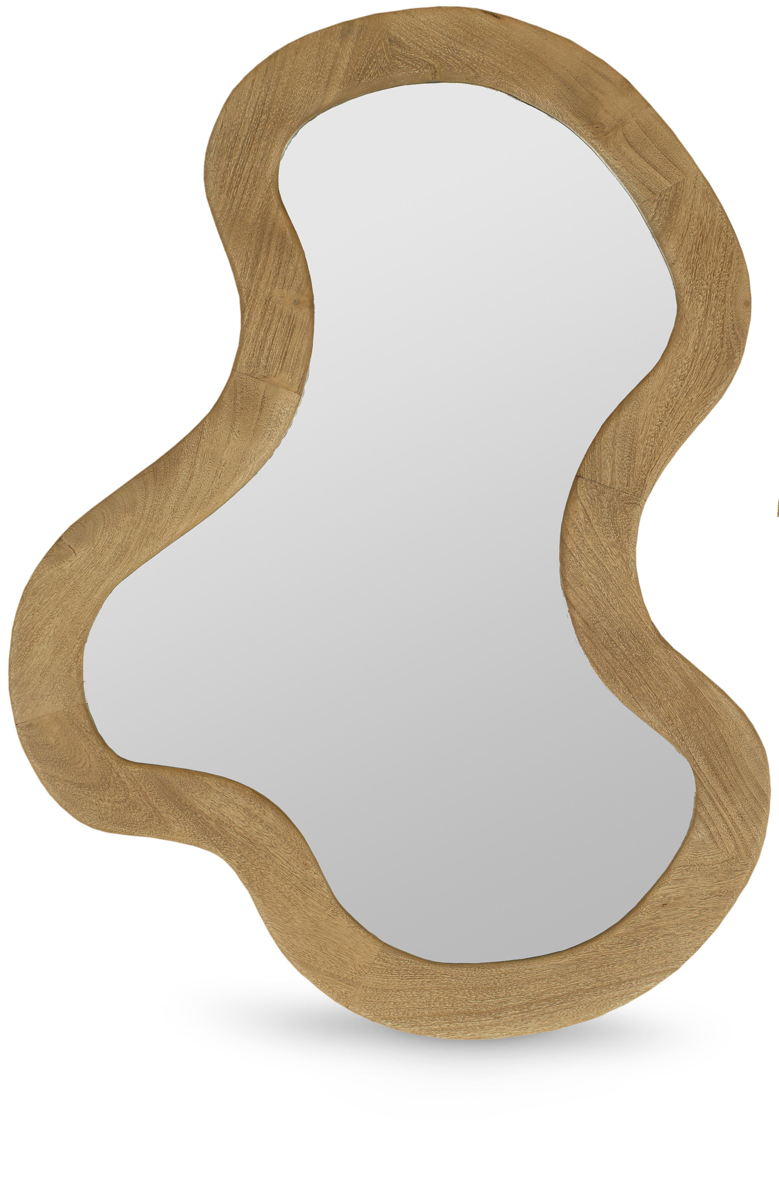 Oblique - 38" Mirror - Wood - Oak
