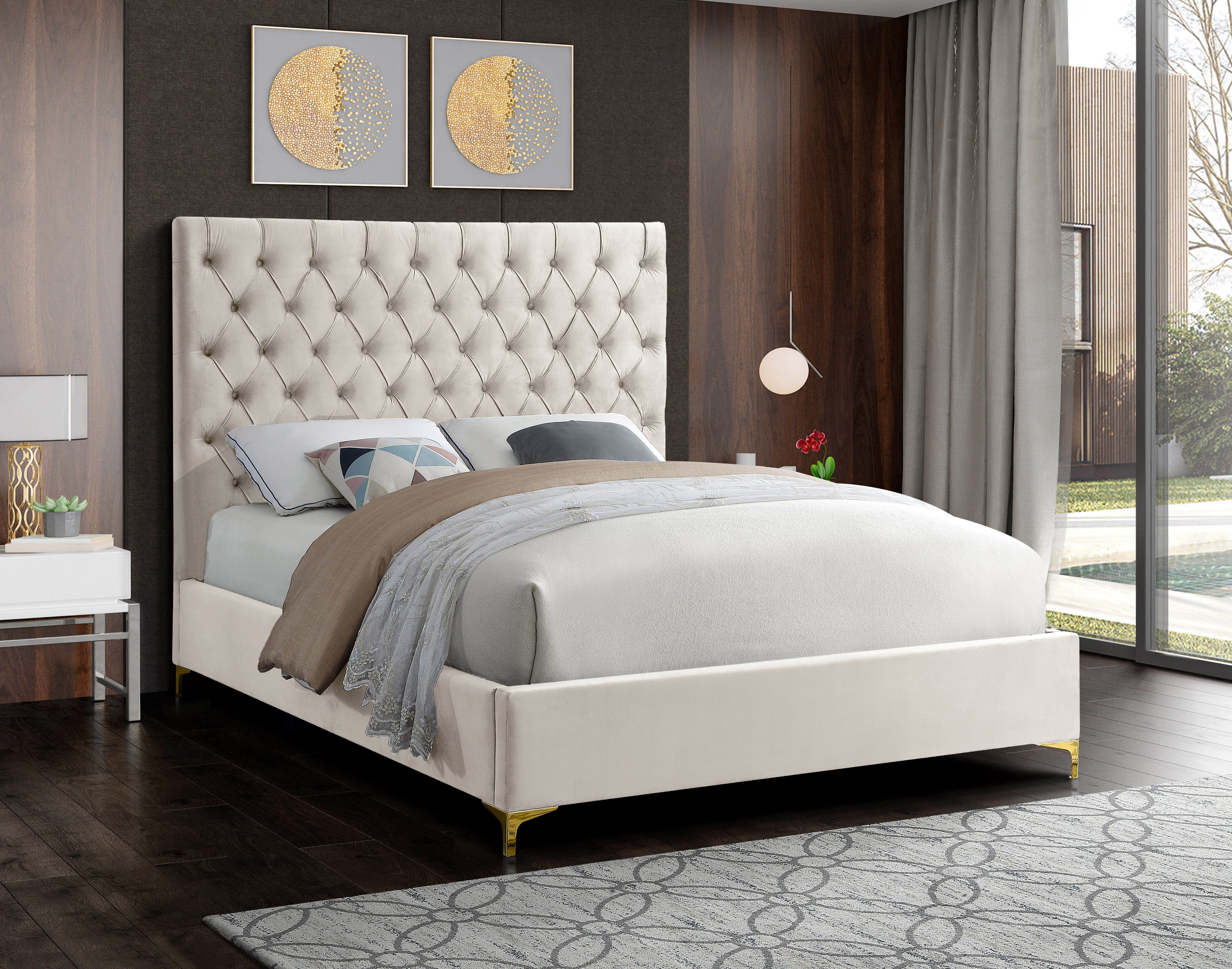 Cruz - Full Bed - Cream