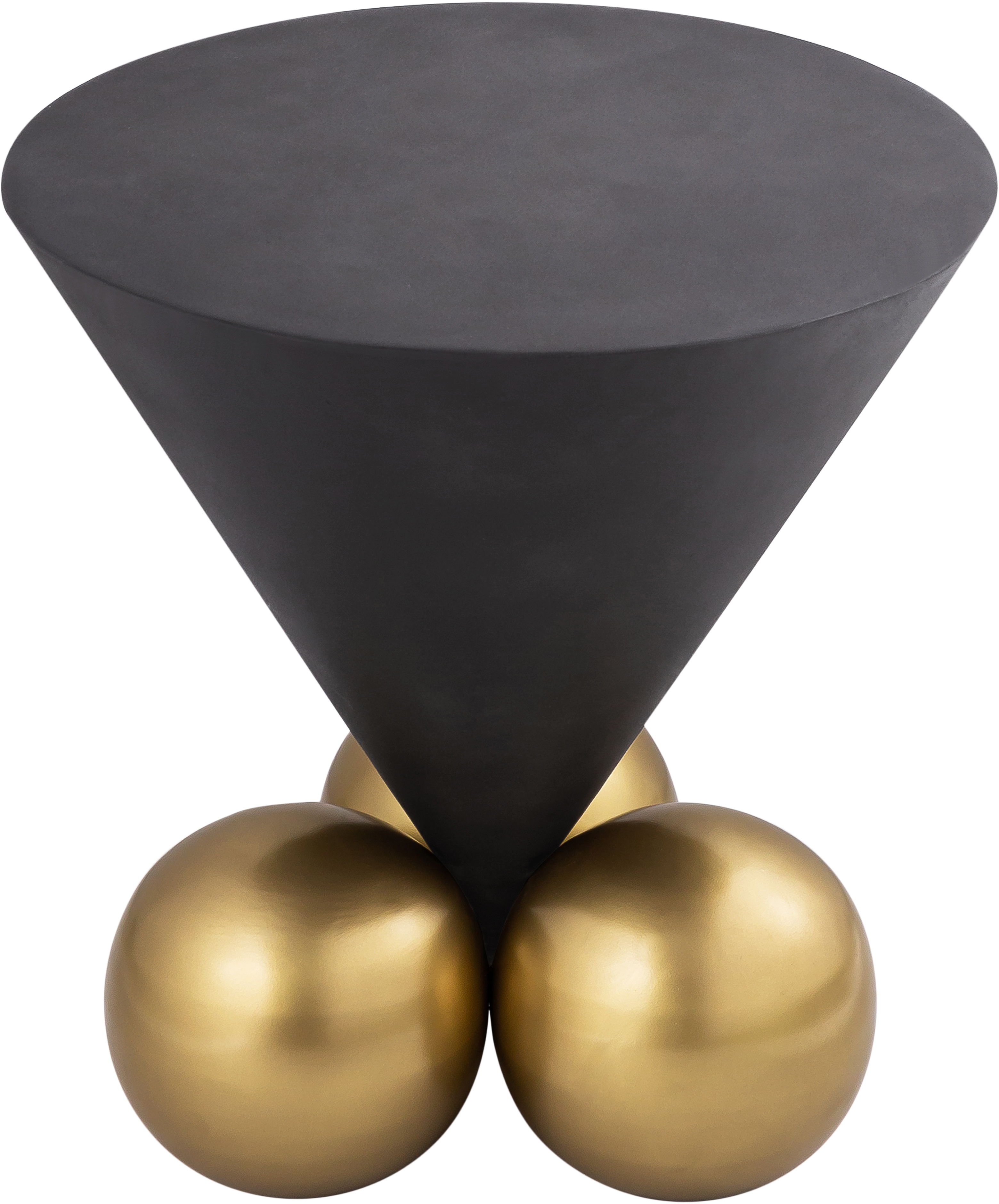 Naples - End Table - Gray Cement