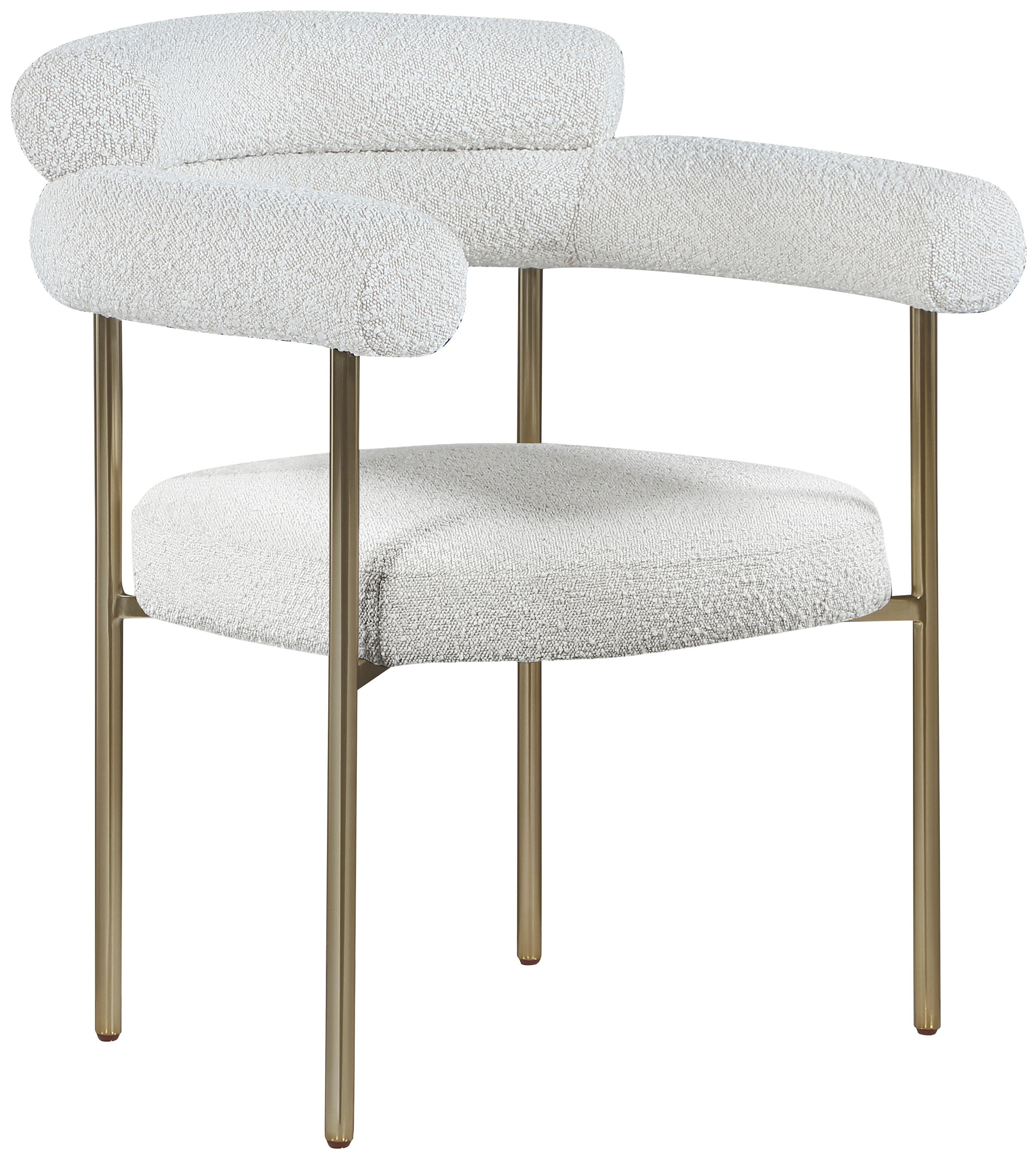 Blake - Fabric Dining Chair (Set of 2) - Cream
