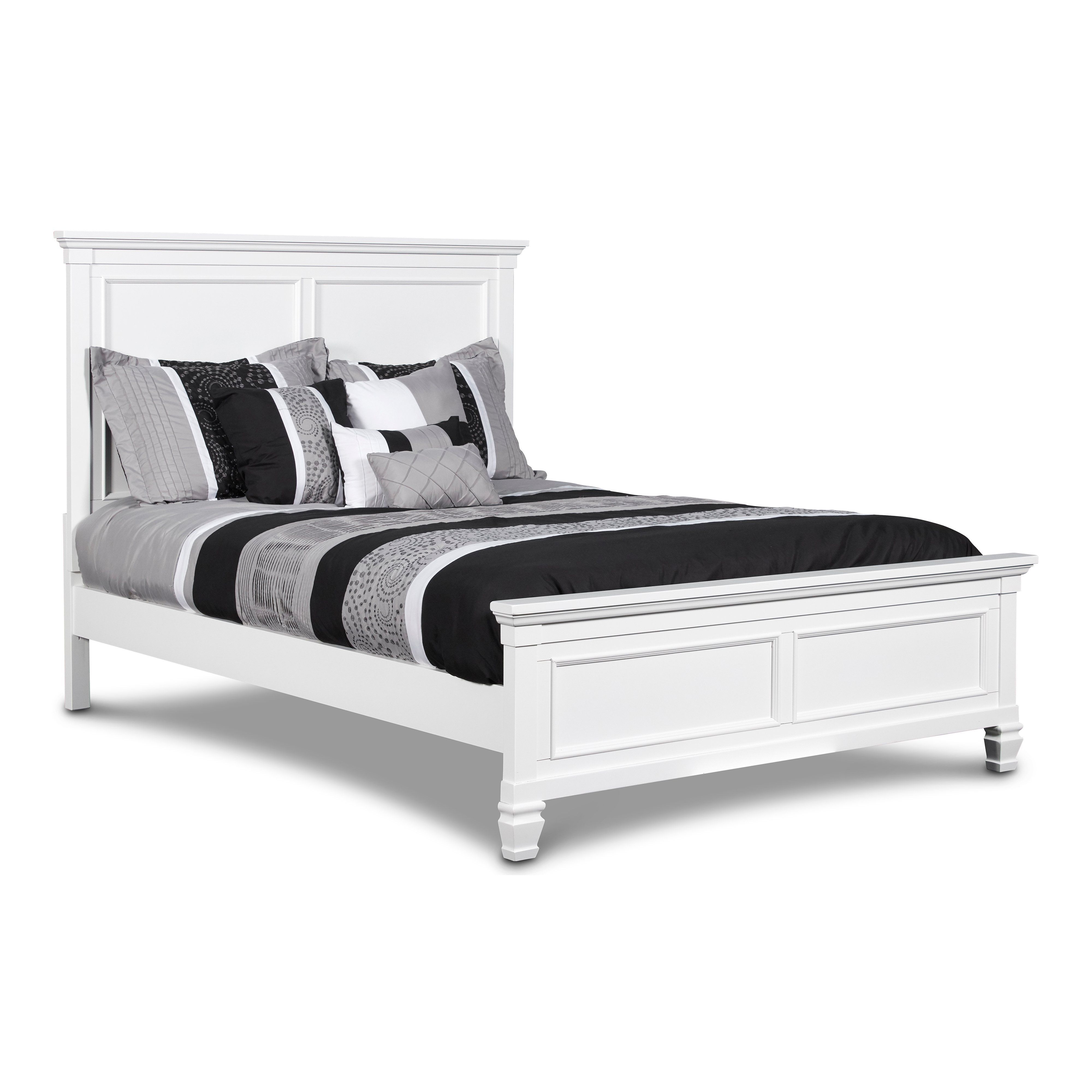 Tamarack - 4/6 Full Bed - White